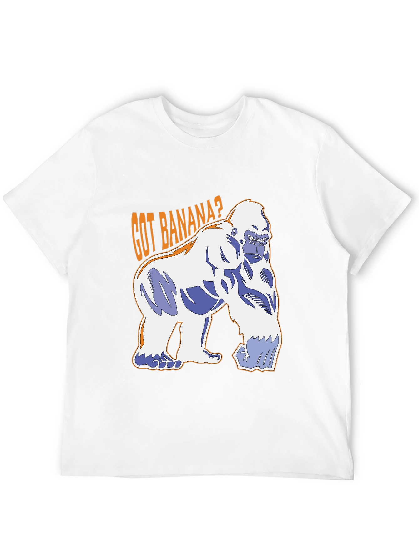 Black Got Banana? Gorilla Graphic T-Shirt - Black view 12