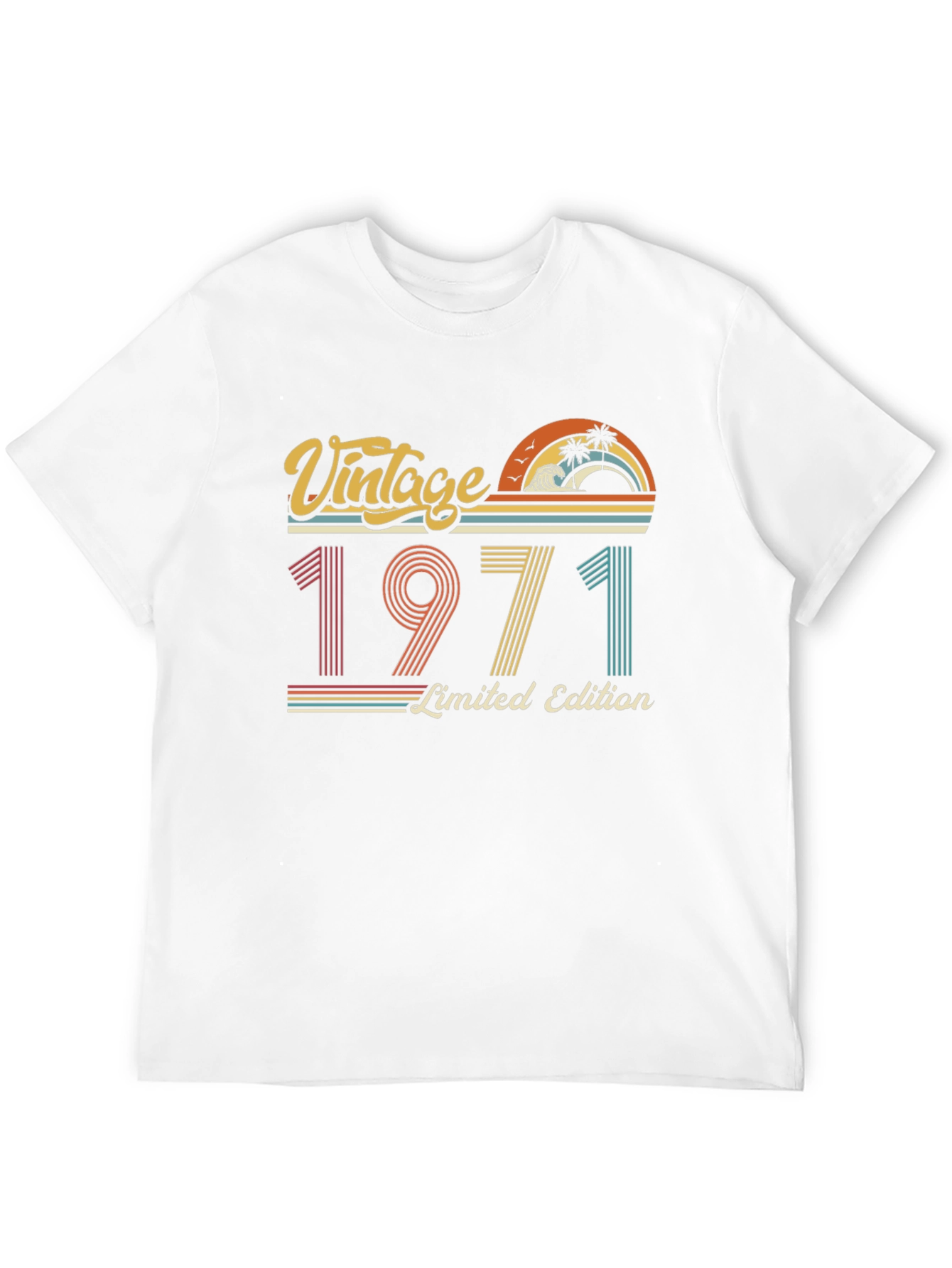 Black Vintage 1971 Limited Edition T-Shirt view 12