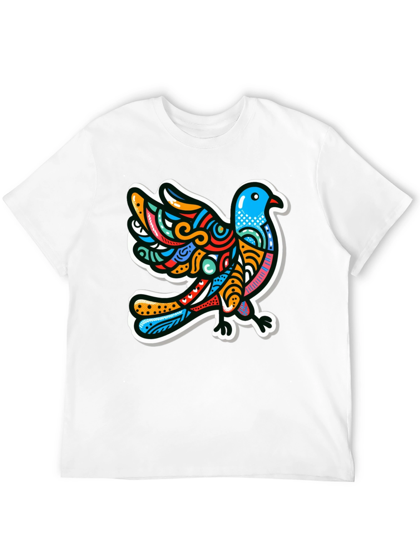 Black Dove Graphic Print T-Shirt view 12
