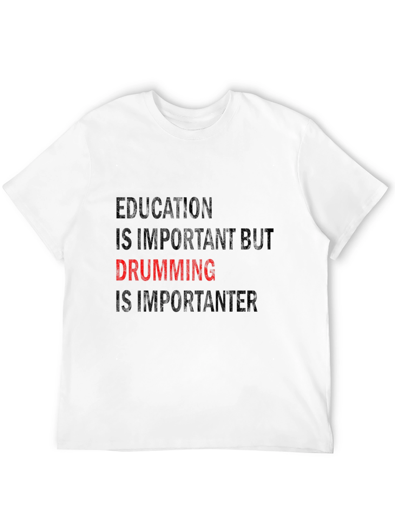 Black Drumming is Importanter Graphic Tee view 12