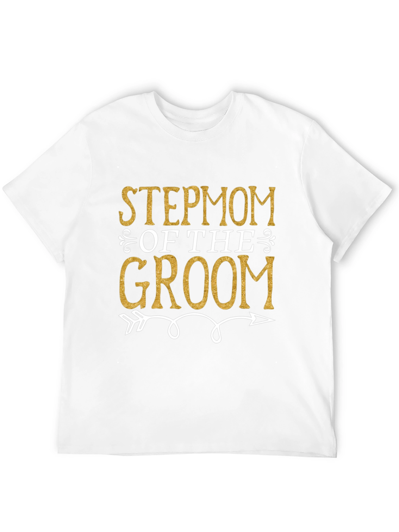 Black Stepmom of the Groom T-Shirt view 12
