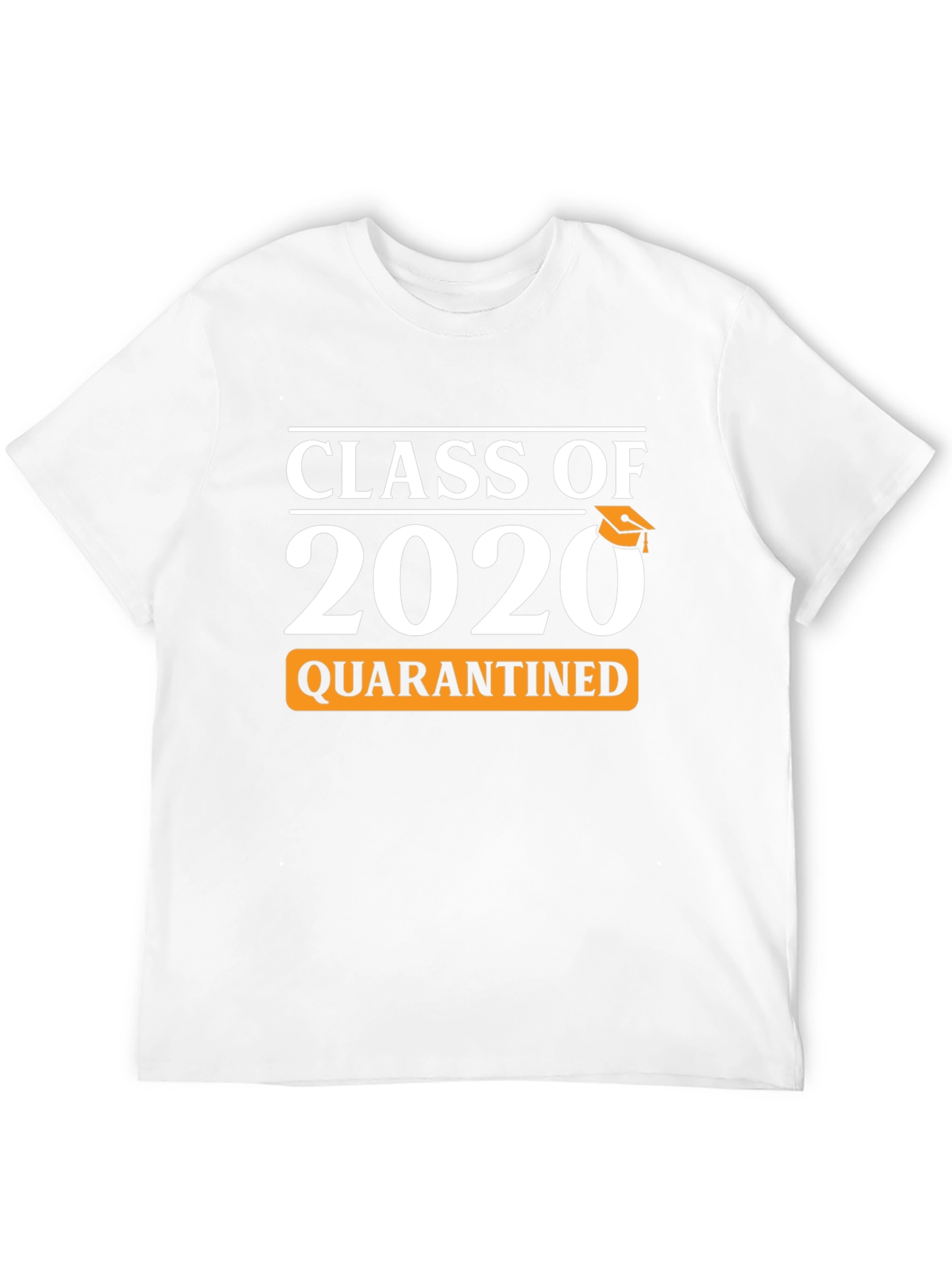 Black Class of 2020 Quarantined T-Shirt view 12