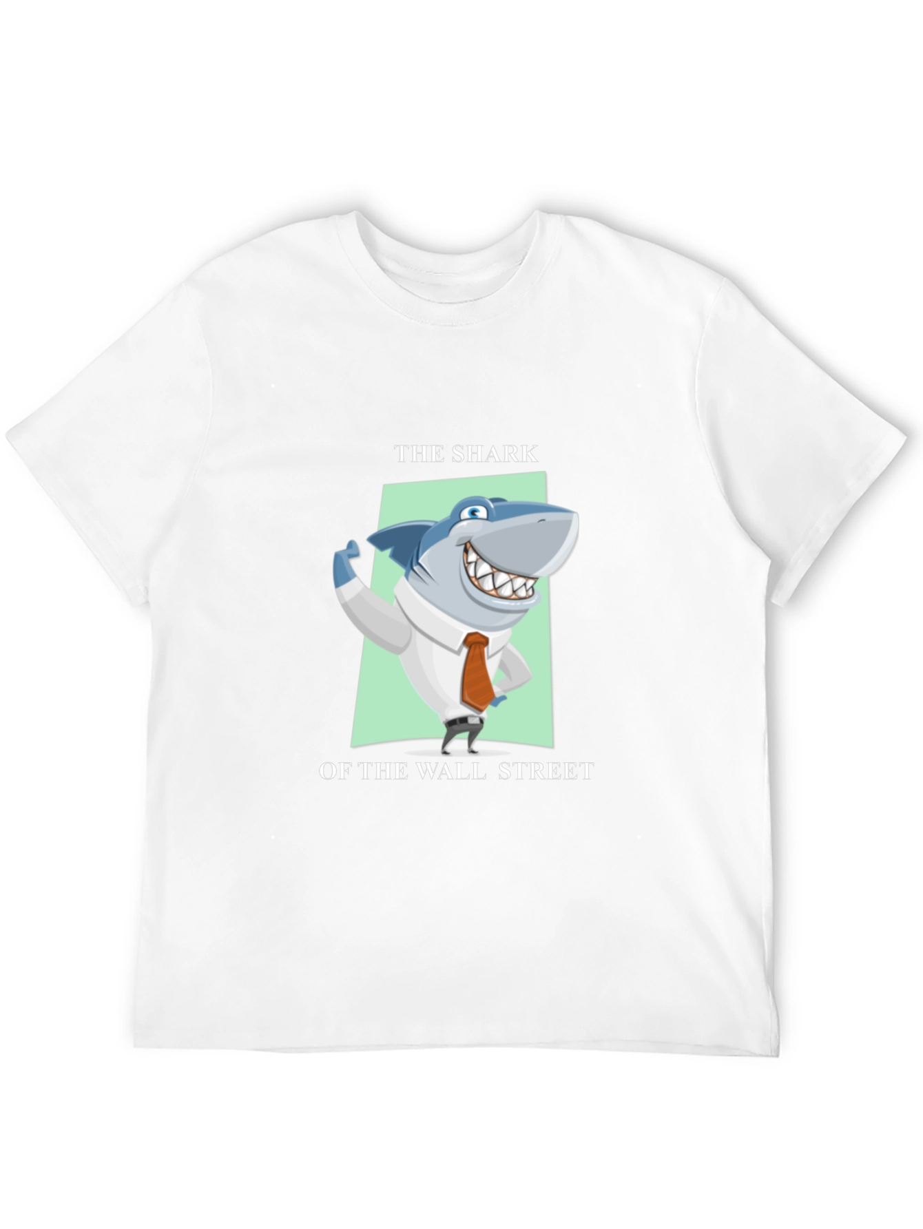 Black Shark of Wall Street T-Shirt - Black view 12