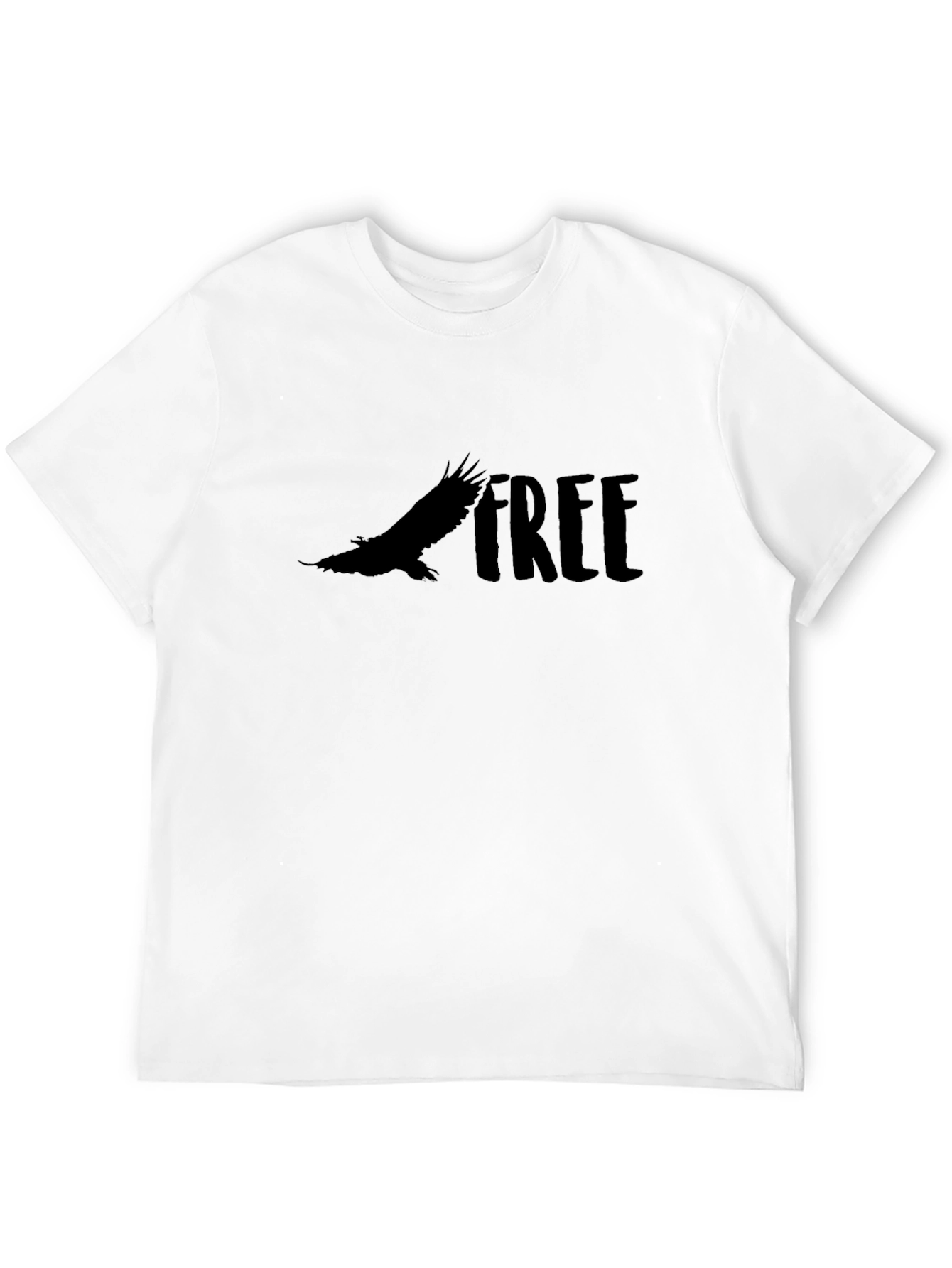 Black Free Bird Graphic T-Shirt view 12