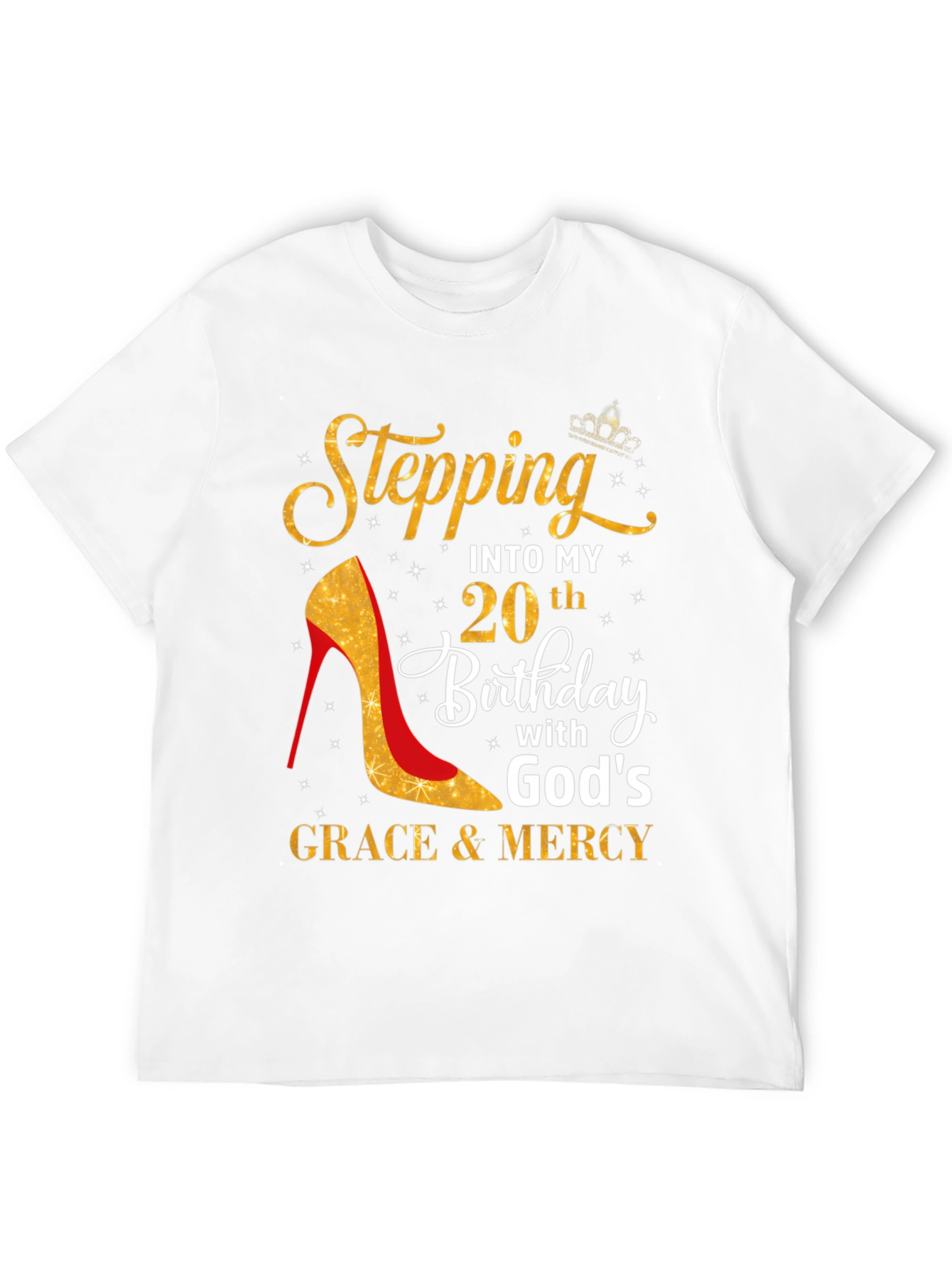 Stepping Into My 20th Birthday T-Shirt - 12