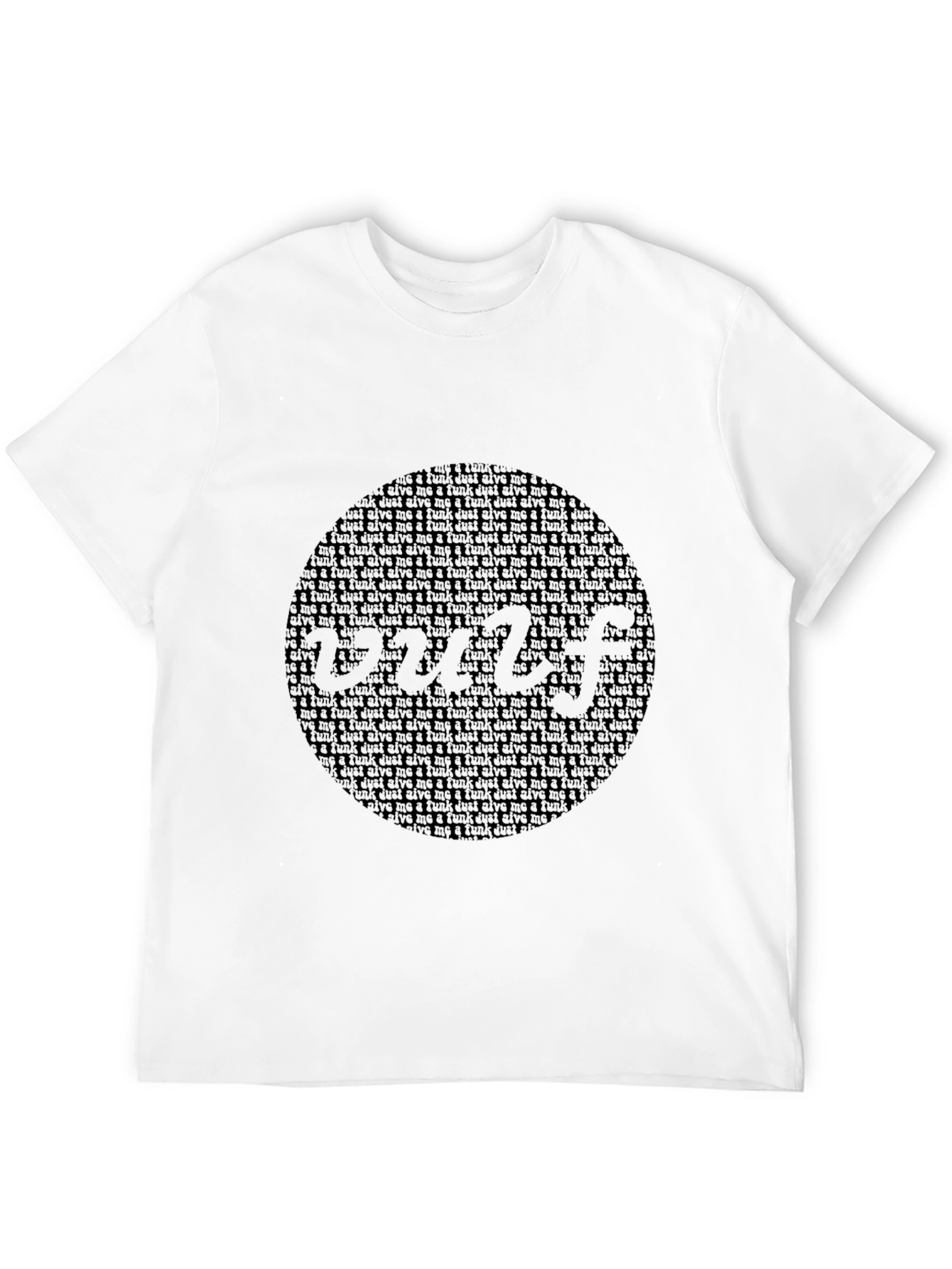 Black Graphic Print Crew Neck T-Shirt - Black view 12