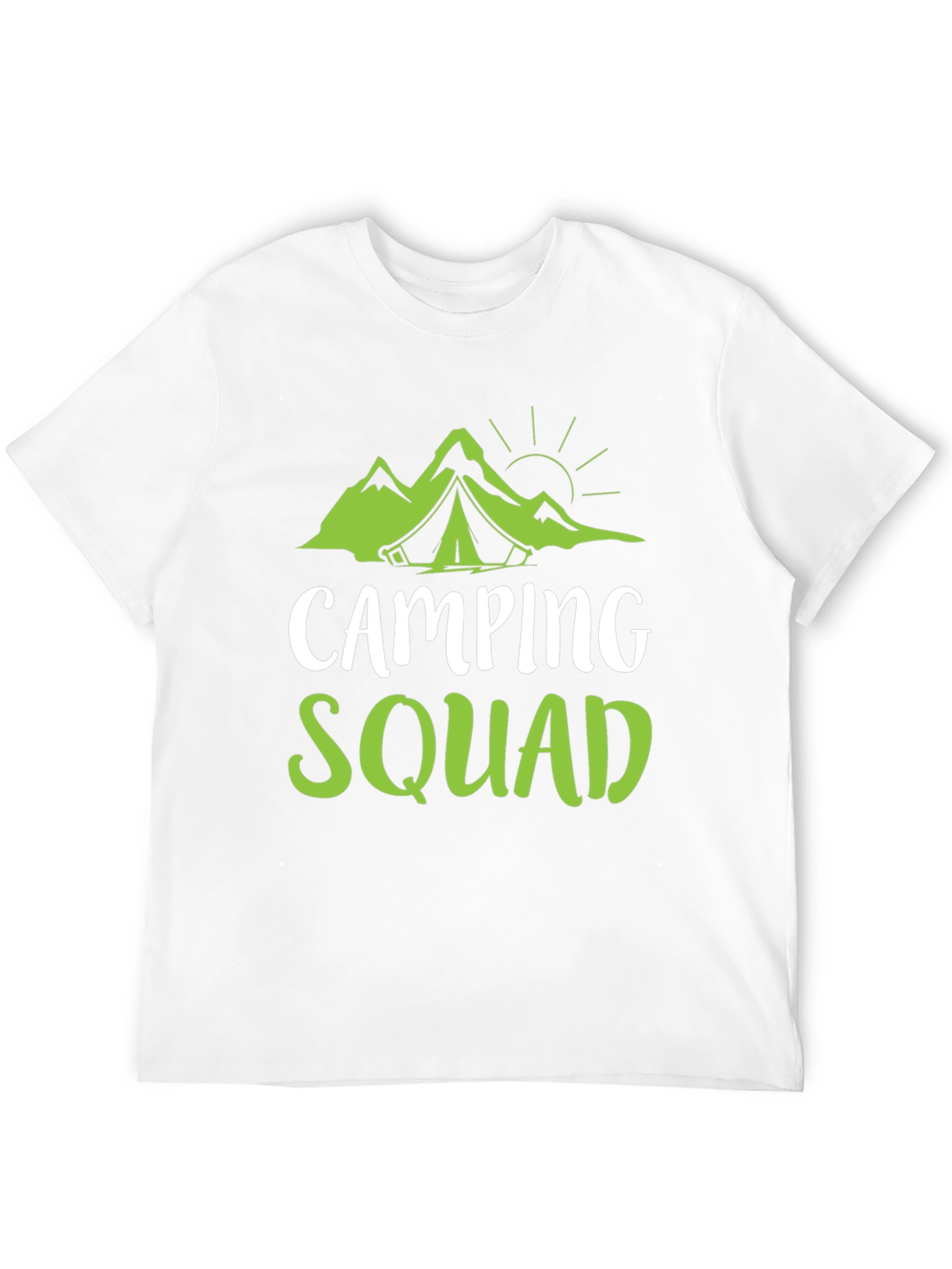 Black Camping Squad Graphic Tee view 12