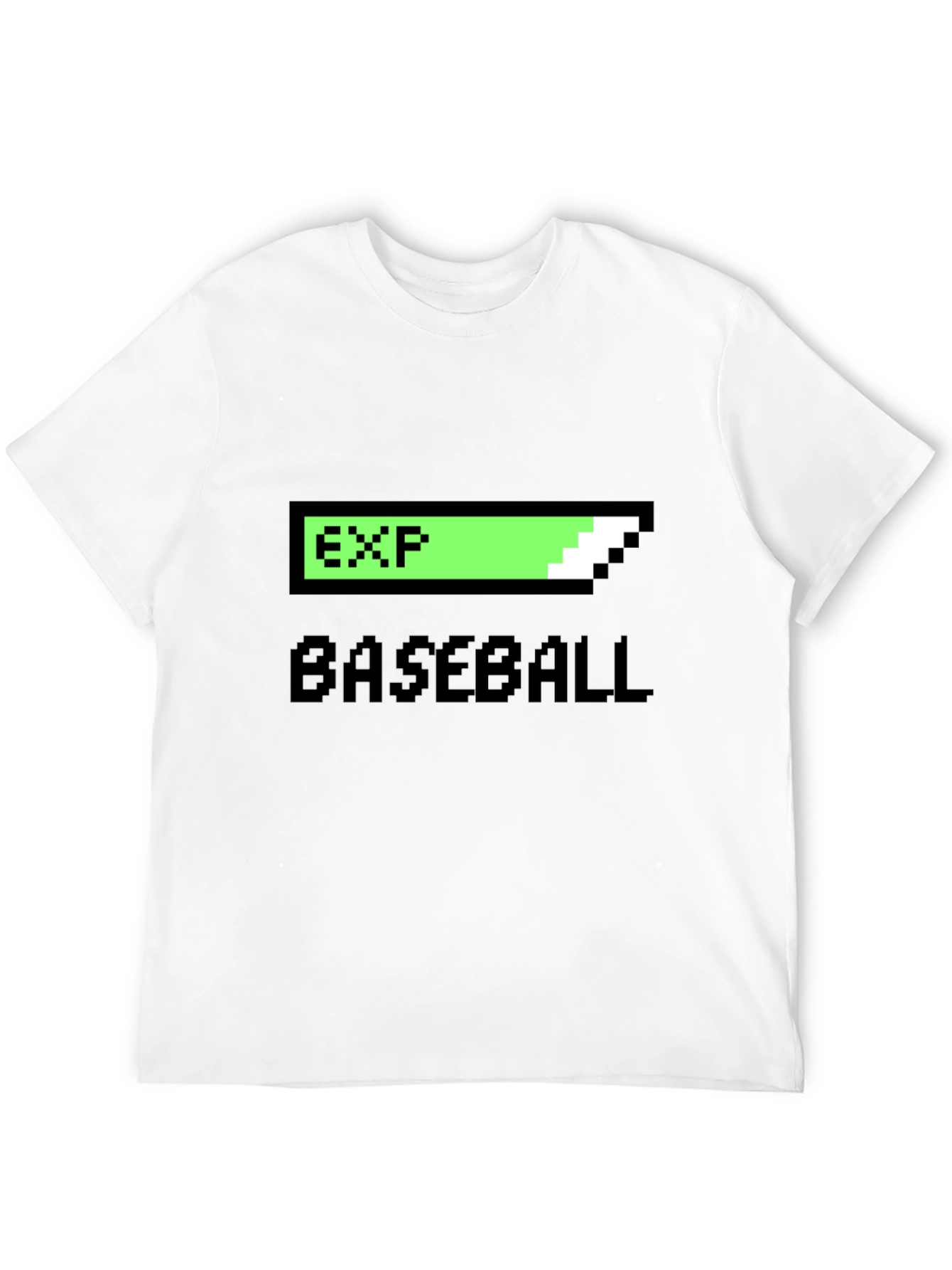 Black Level Up Your Game Baseball T-Shirt view 12