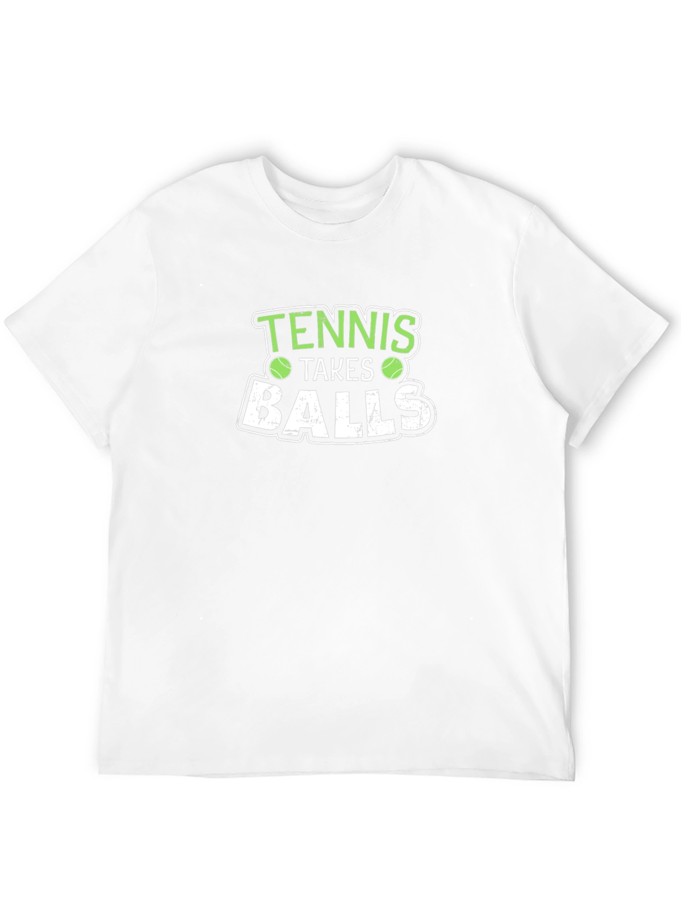 Tennis Takes Balls Graphic T-Shirt - 12