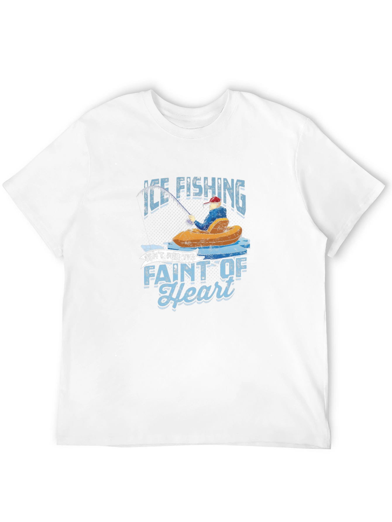 Black Ice Fishing Graphic T-Shirt view 12