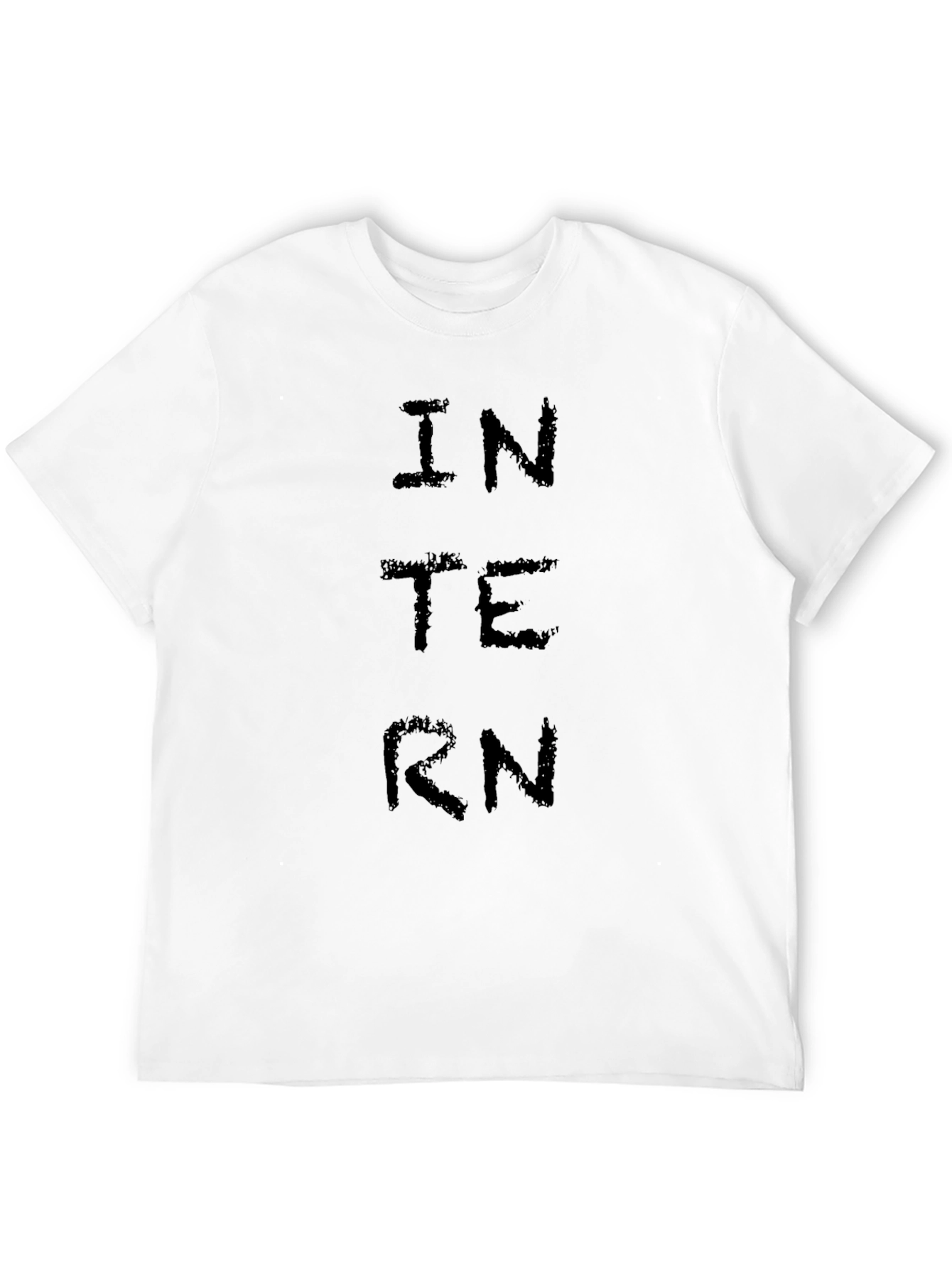 Black Intern T-Shirt - Funny Gag Gift view 12
