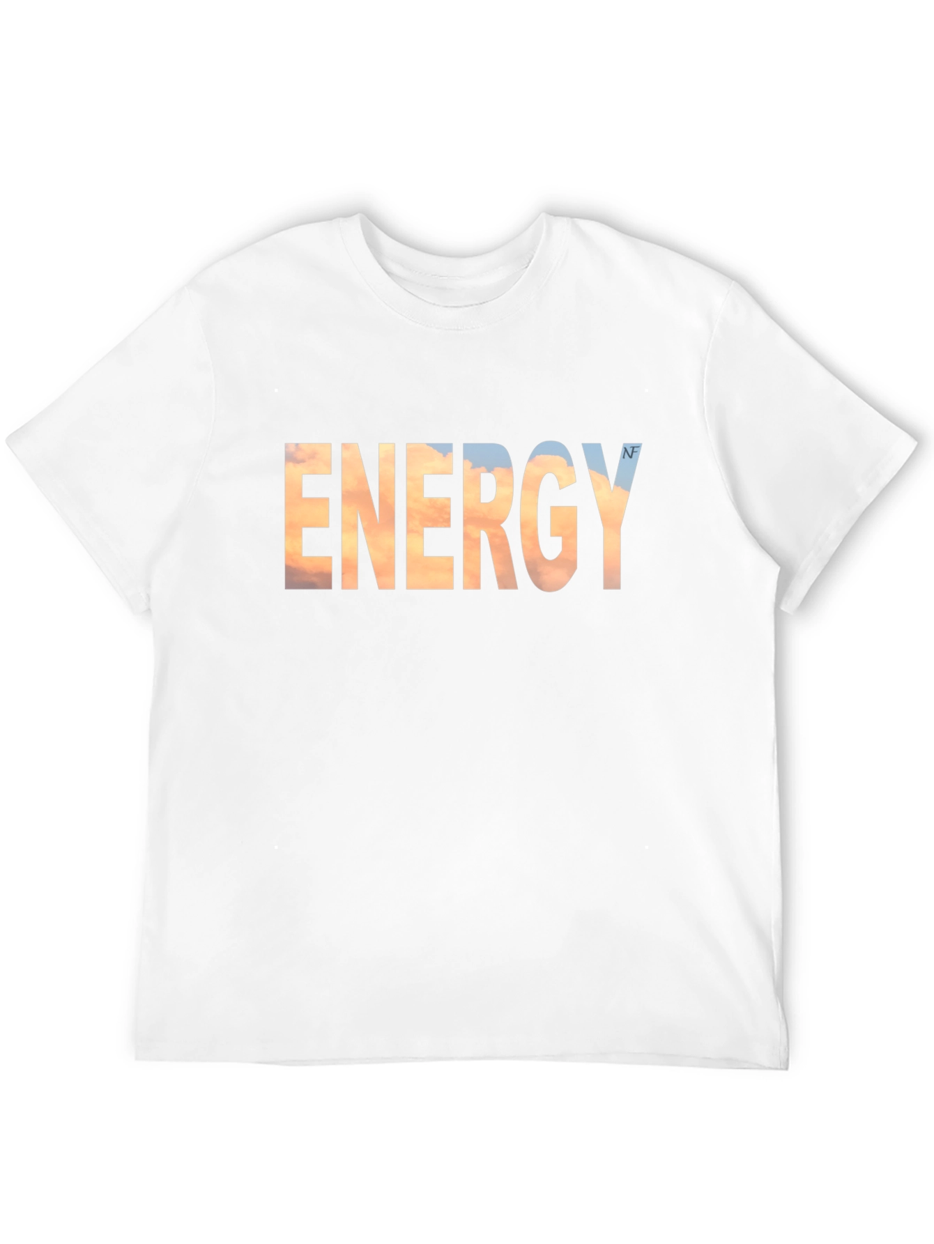 Black Energy Sky Graphic Black Tee view 12