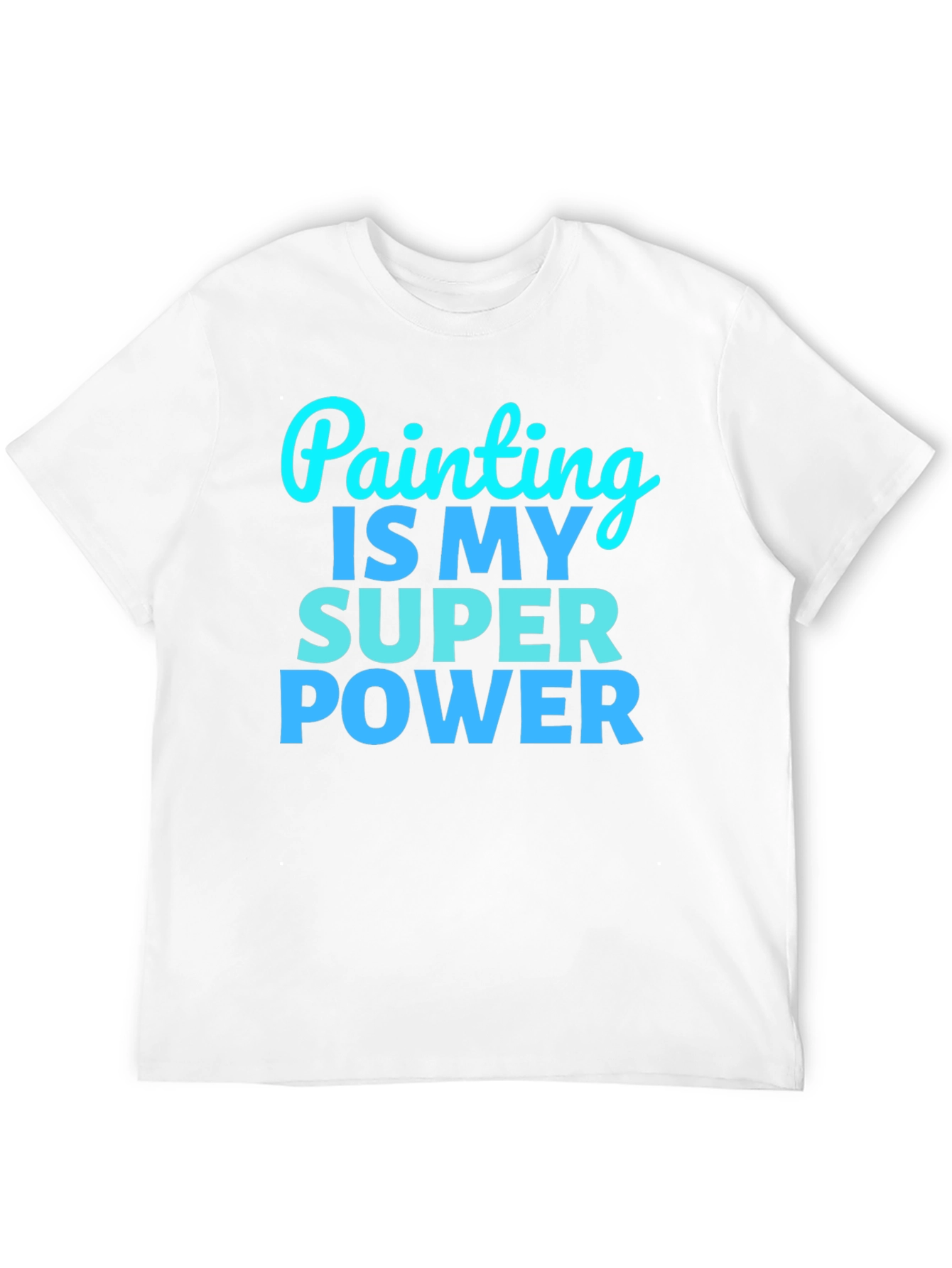 Black Painting is My Superpower Graphic Tee view 12