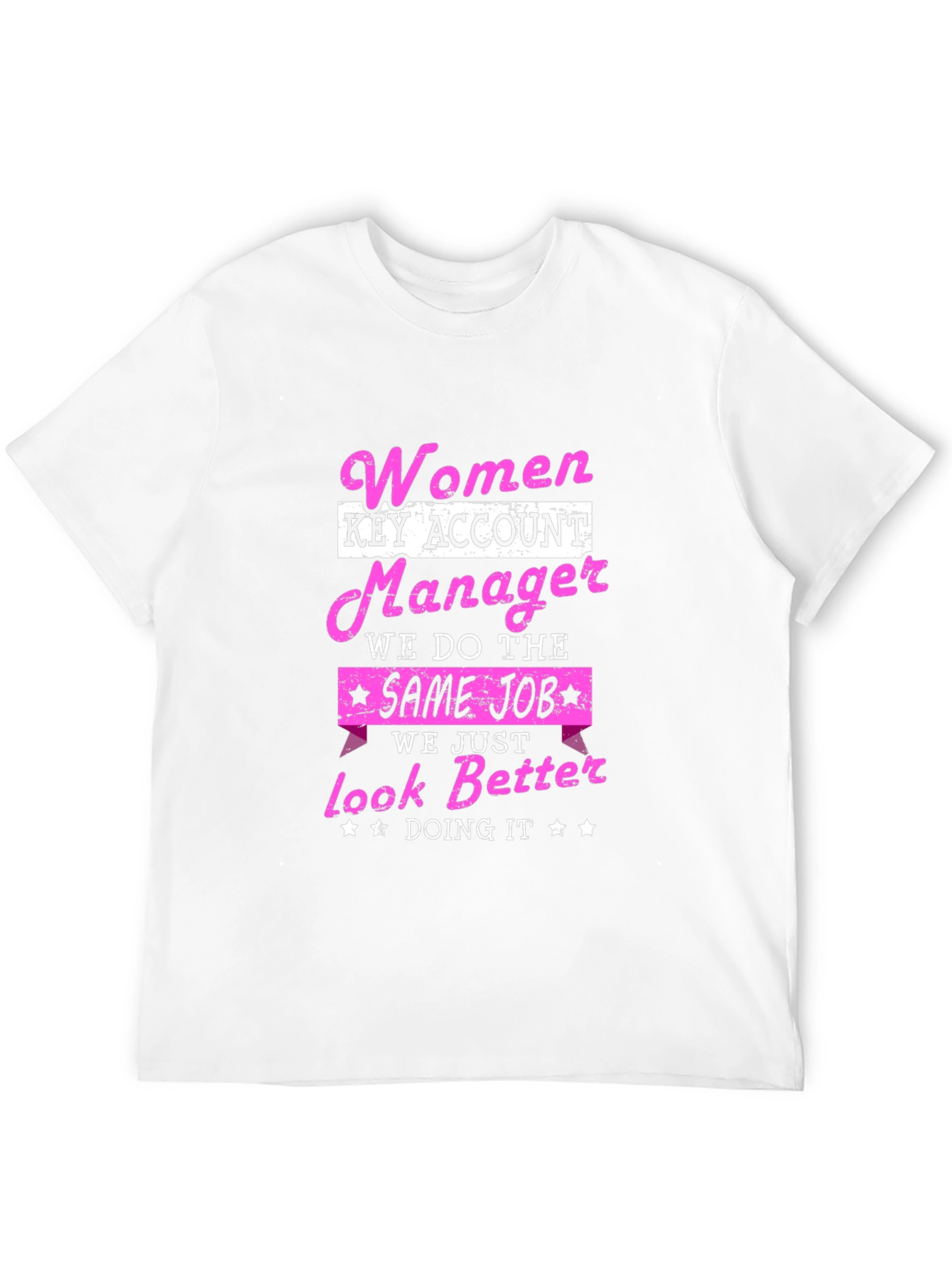 Black Women Key Account Manager T-Shirt view 12