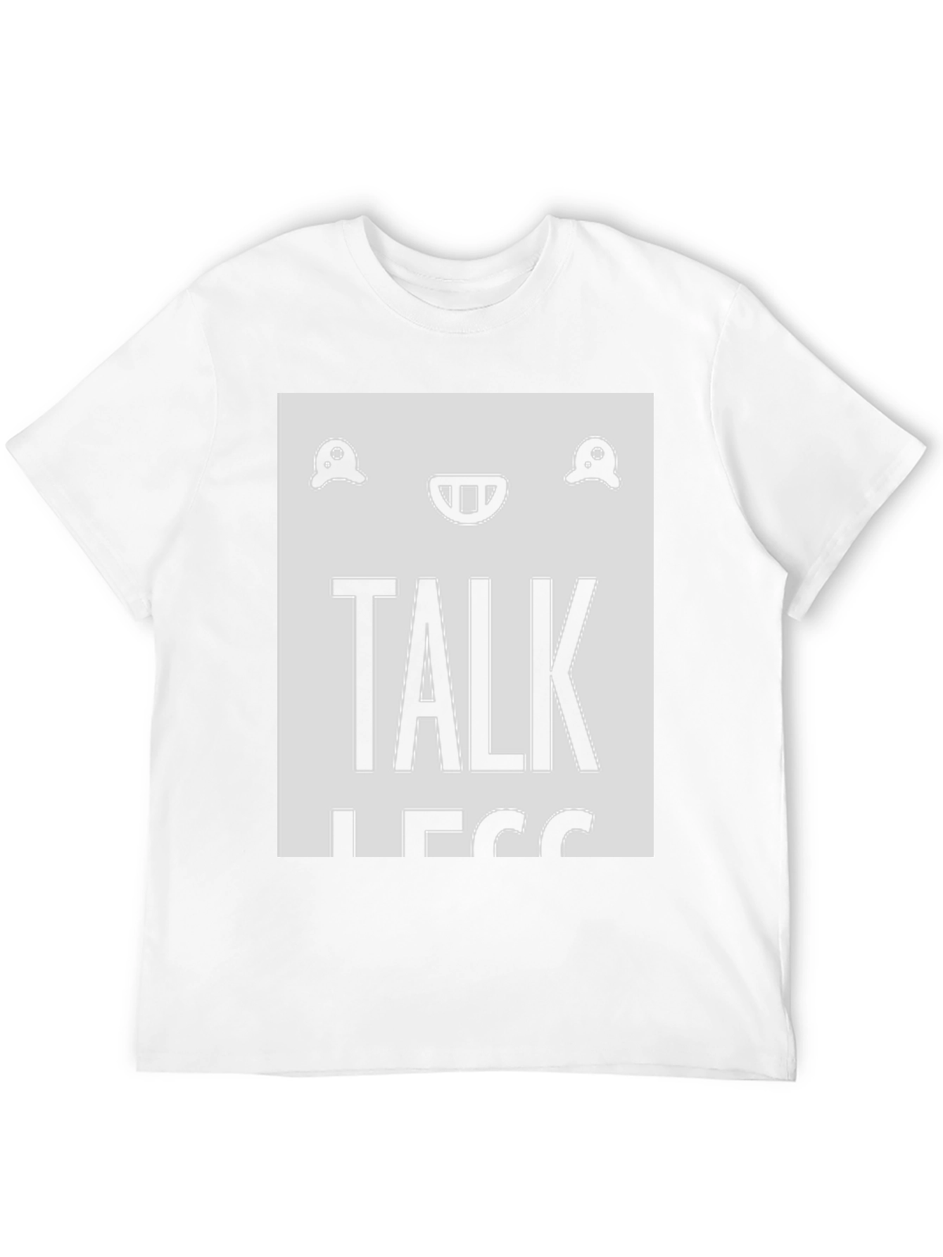 Black Talk Less T-Shirt - Funny Graphic Tee for Introverts view 12