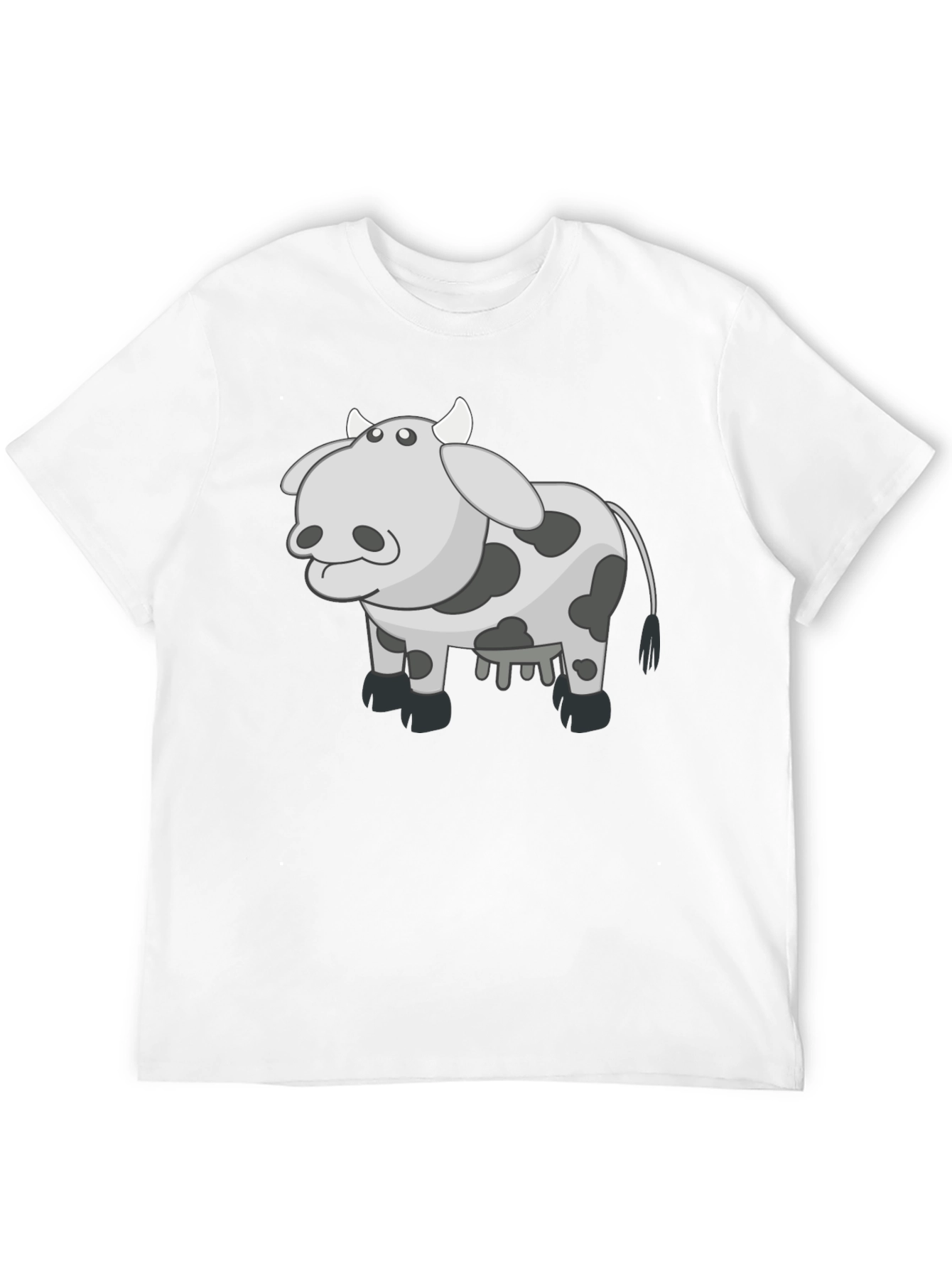 Black Cow Graphic Tee - Black T-Shirt view 12