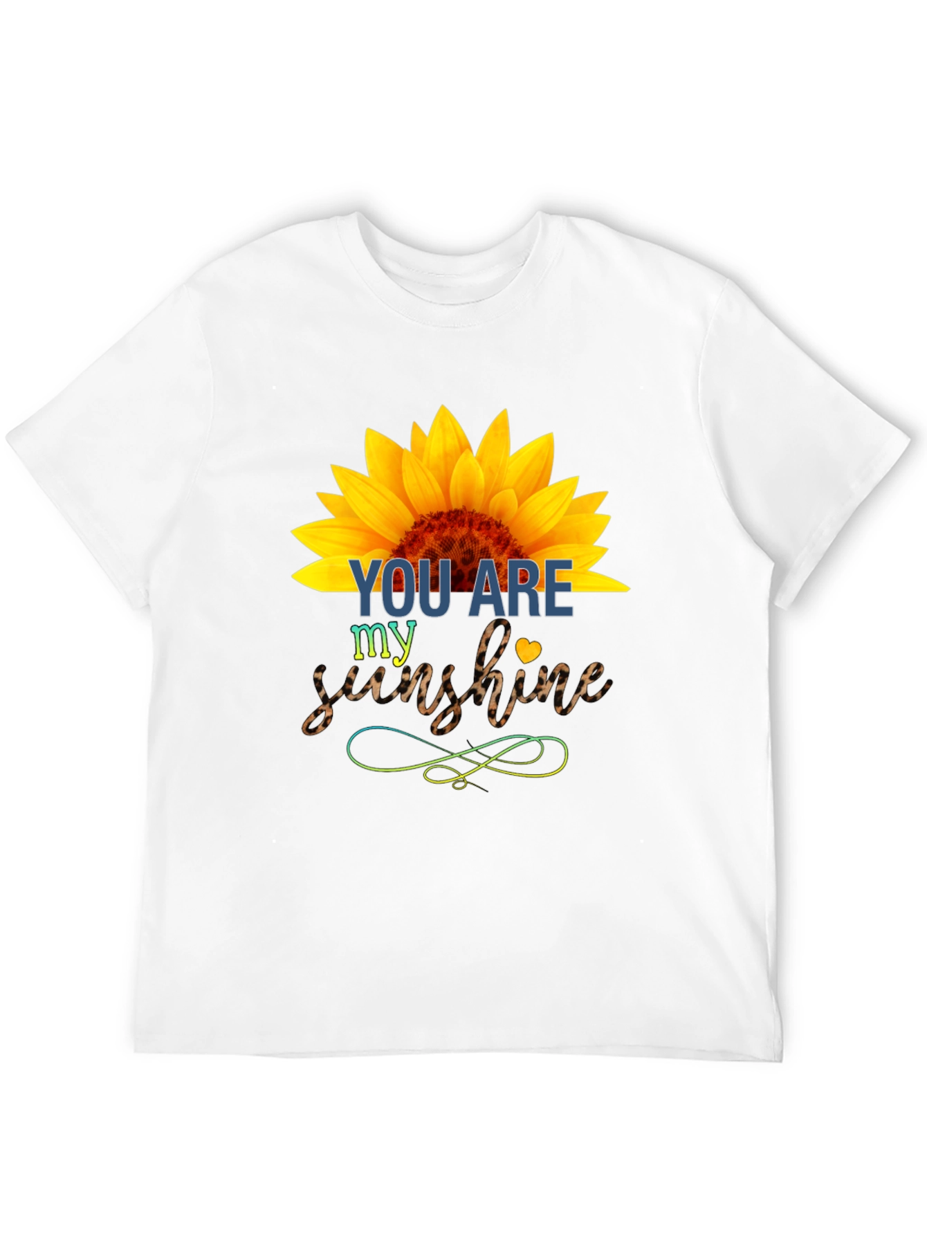 Black You Are My Sunshine Sunflower Graphic Tee view 12