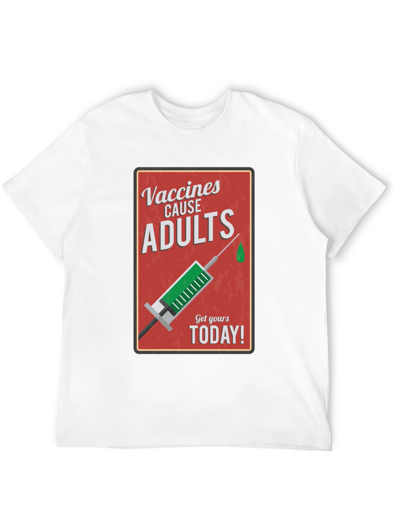 Black Vaccines Cause Adults T-Shirt view 12