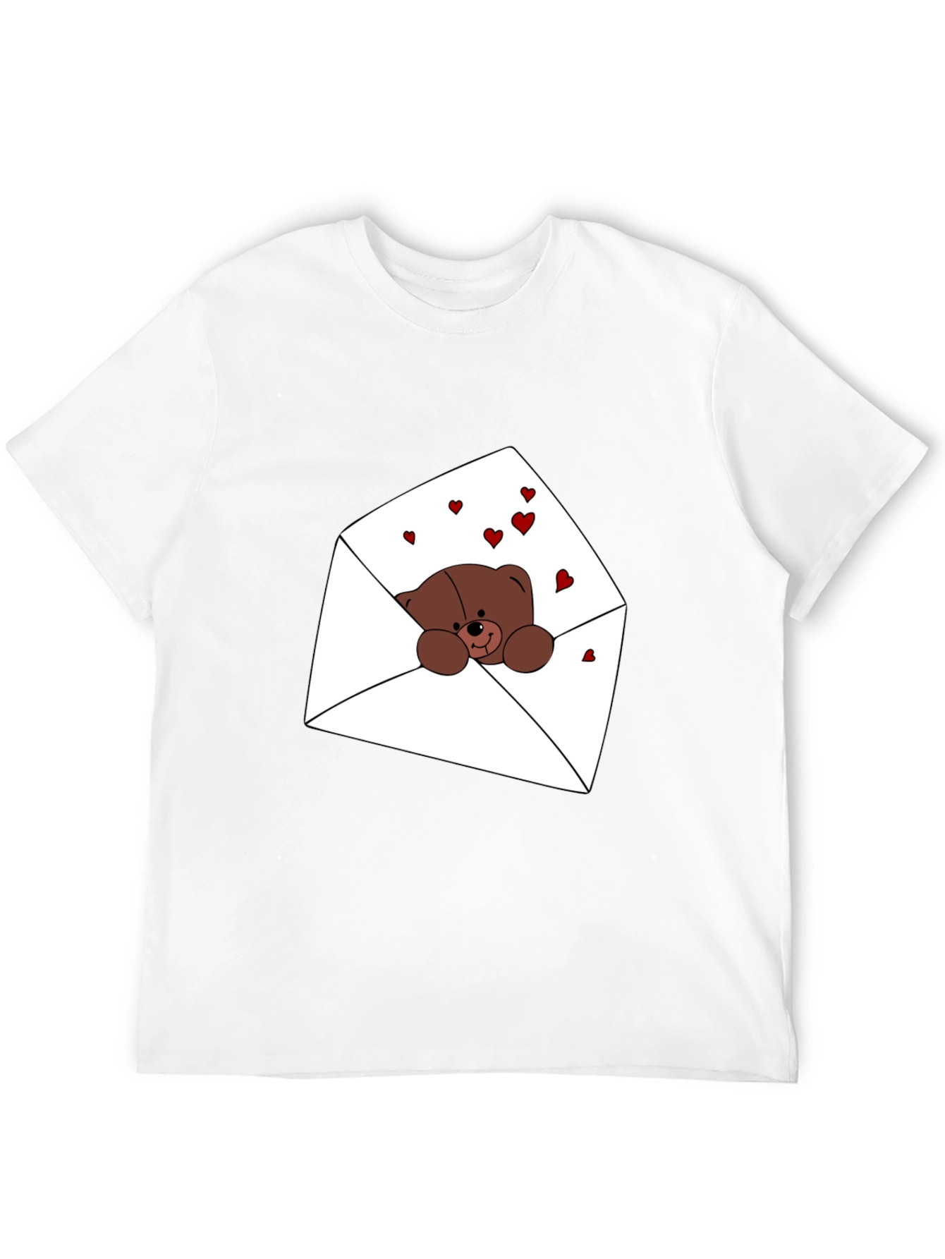 Black Bear Hugs T-Shirt view 12