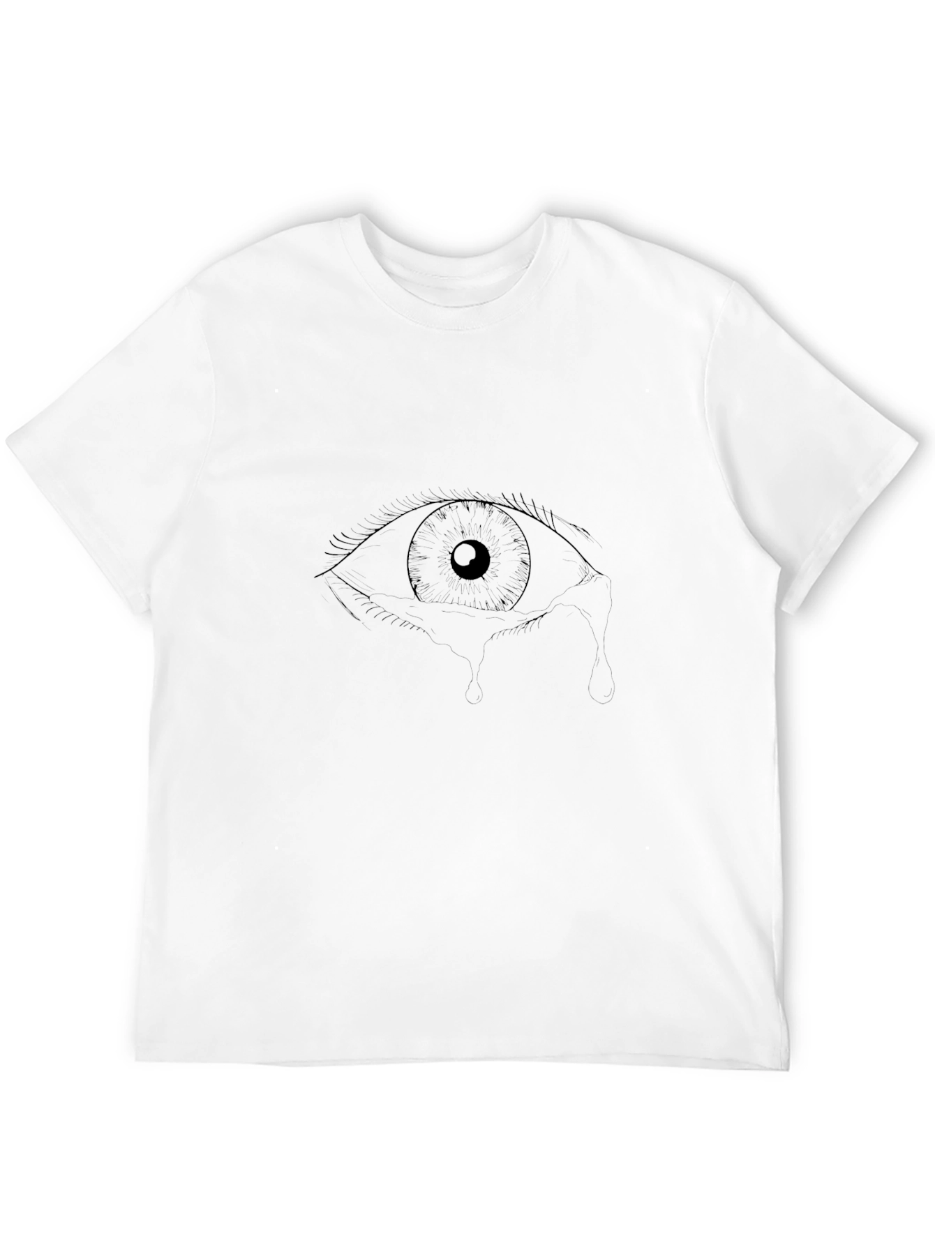 Black Eye Graphic Black T-Shirt view 12