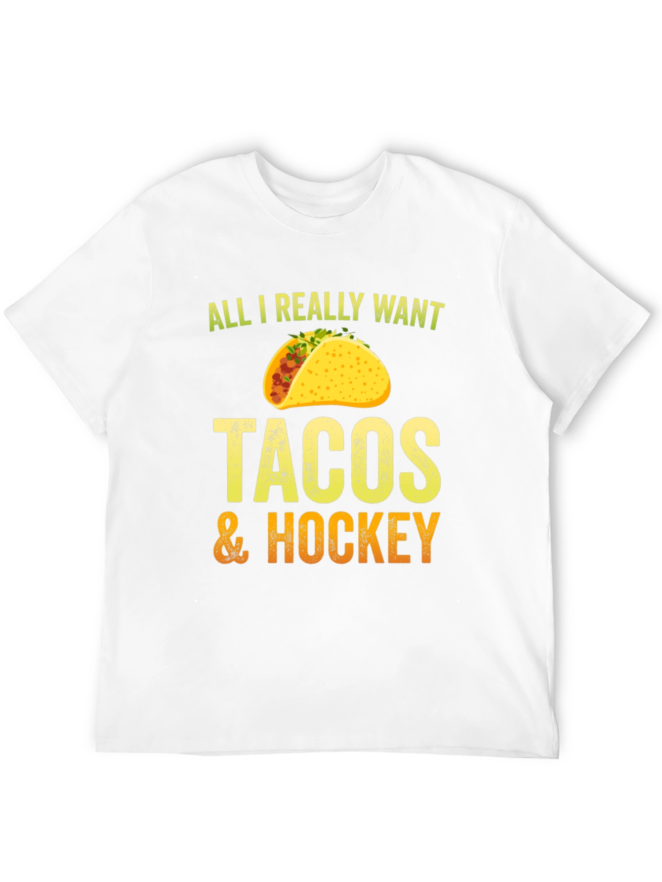 Black Tacos & Hockey Graphic Tee view 12