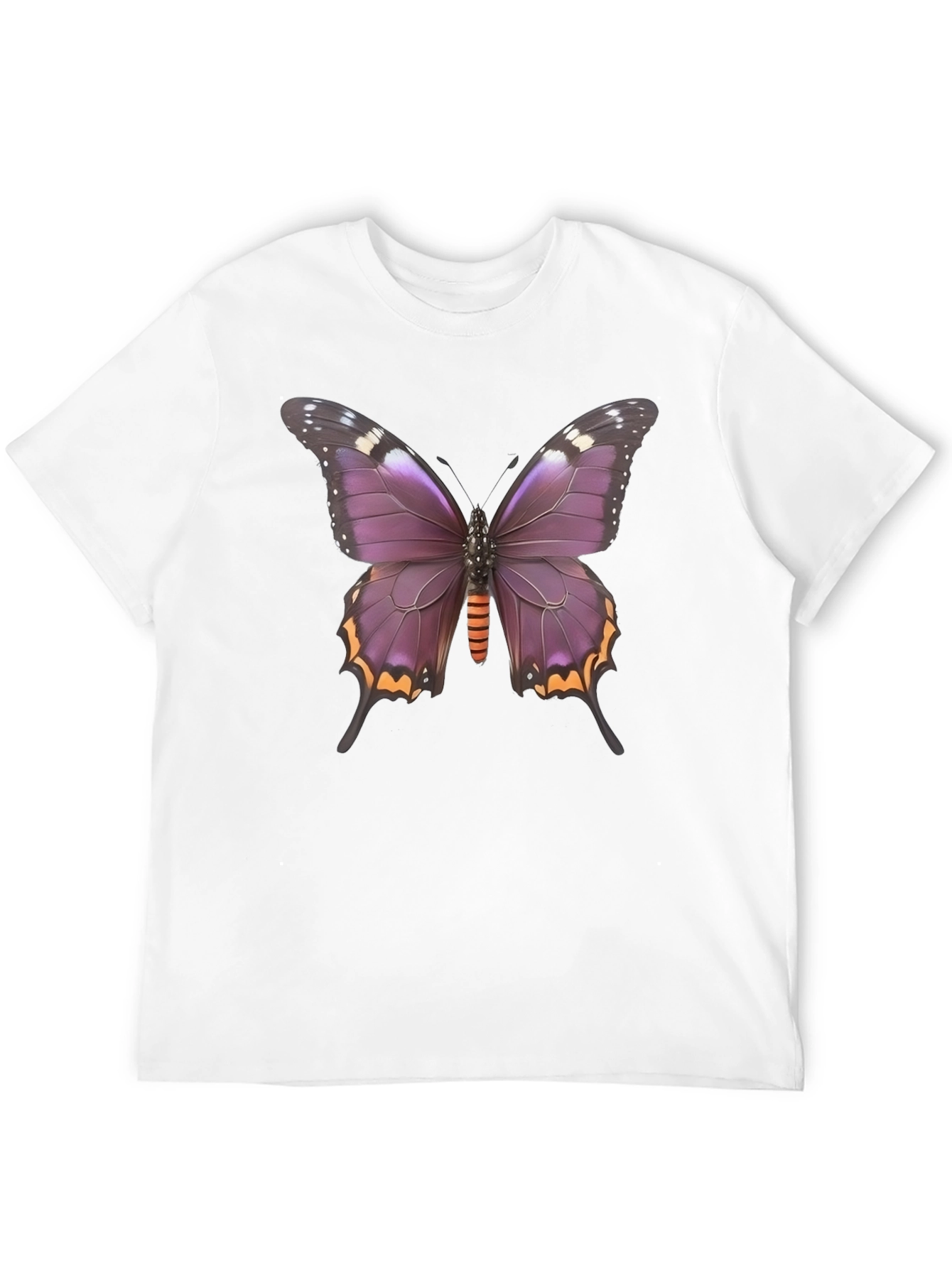 Black Butterfly Graphic Tee - Stylish Black T-Shirt view 12