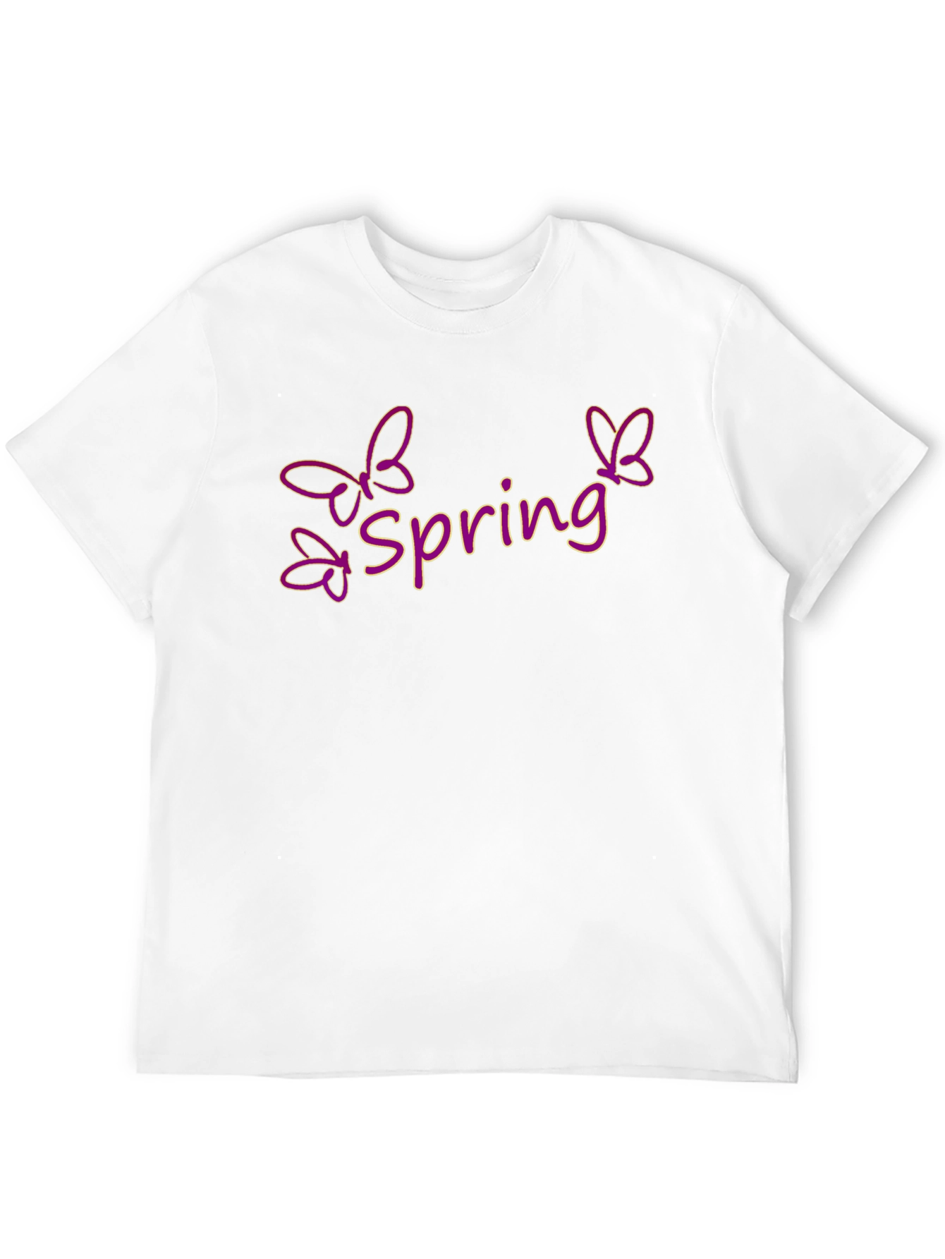 Black Spring Butterfly Graphic Tee - Black view 12