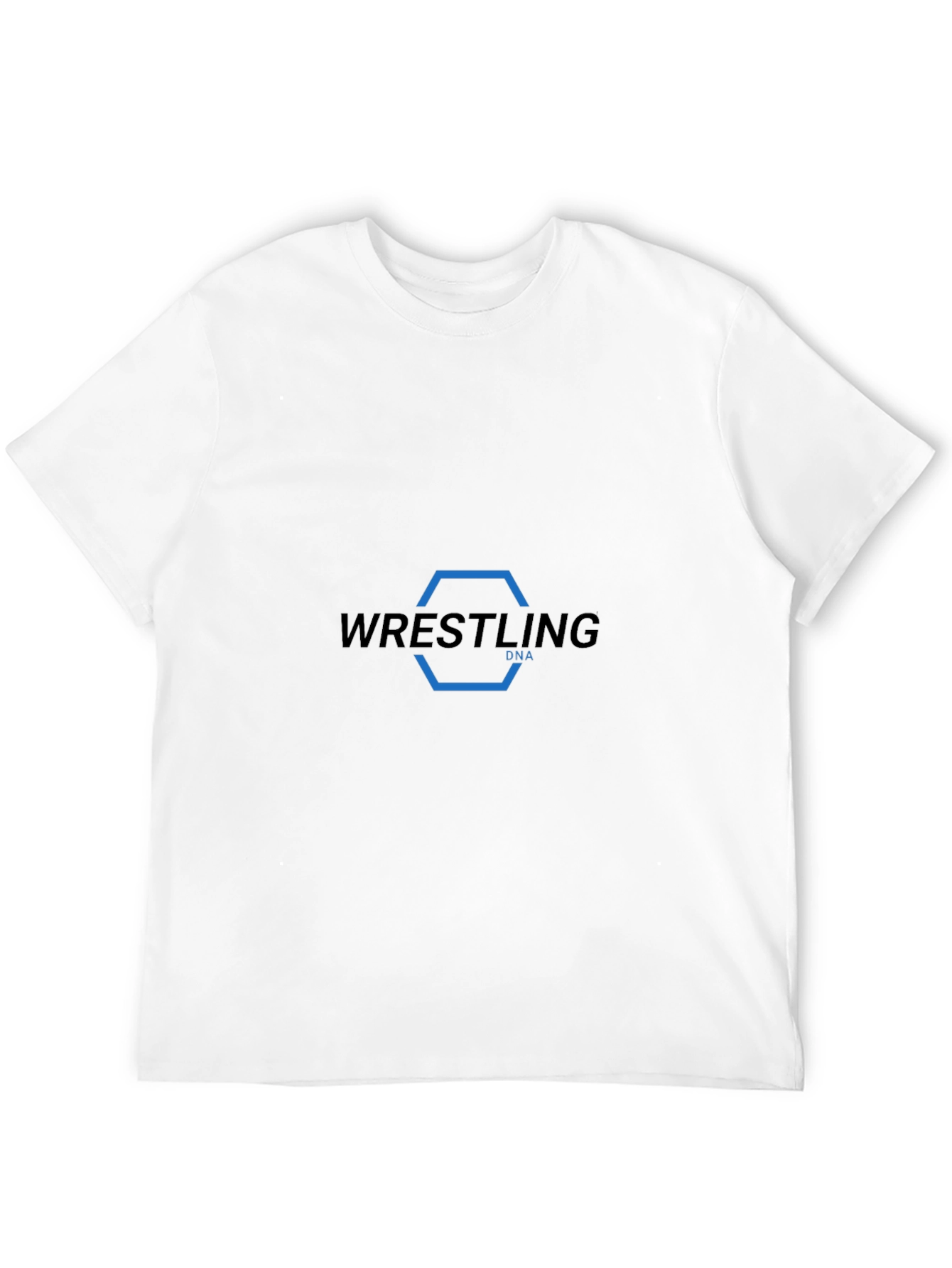 Black Wrestling DNA Black T-Shirt view 12