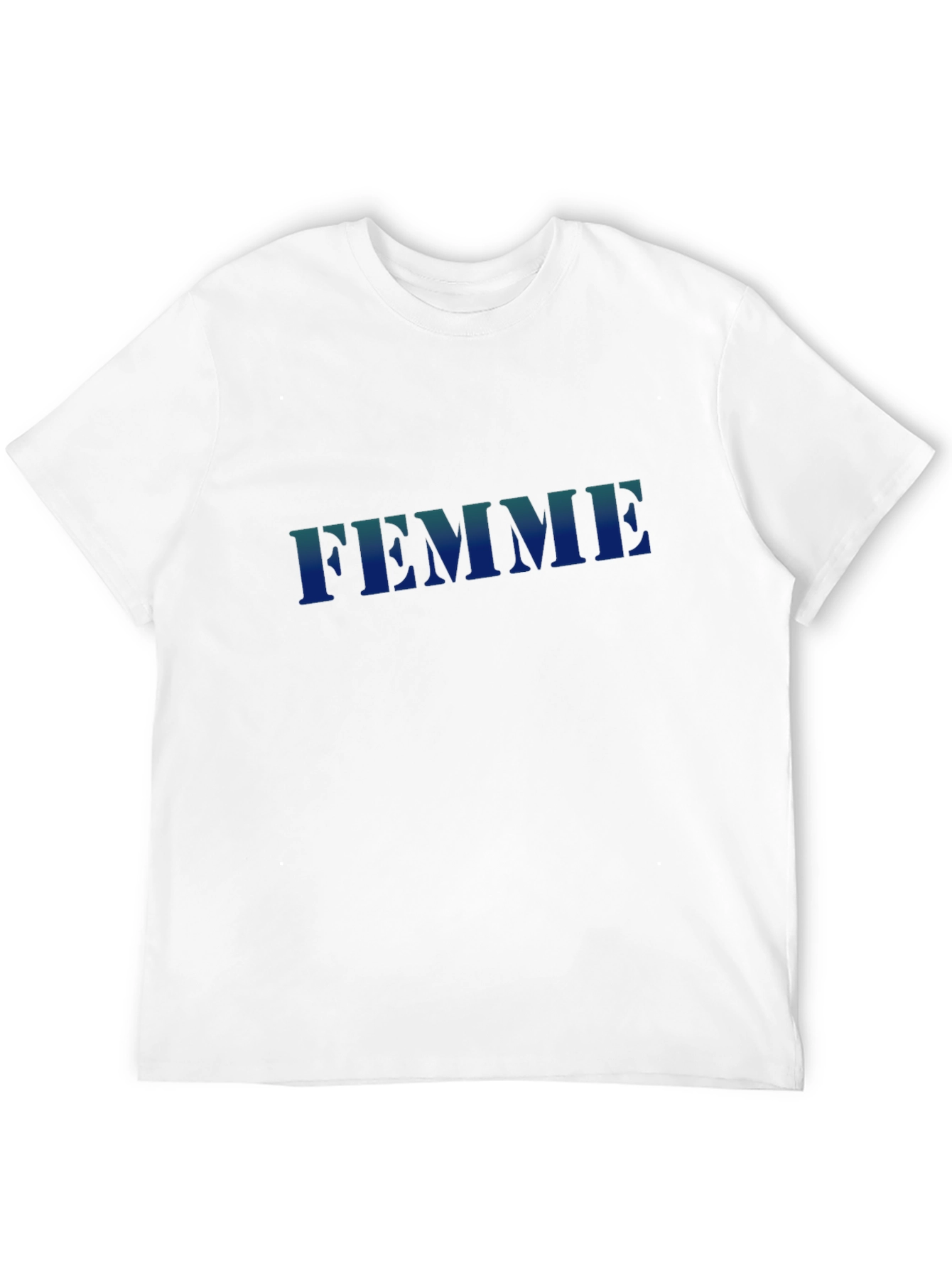 Black Femme Graphic T-Shirt - Trendy Casual Wear view 12