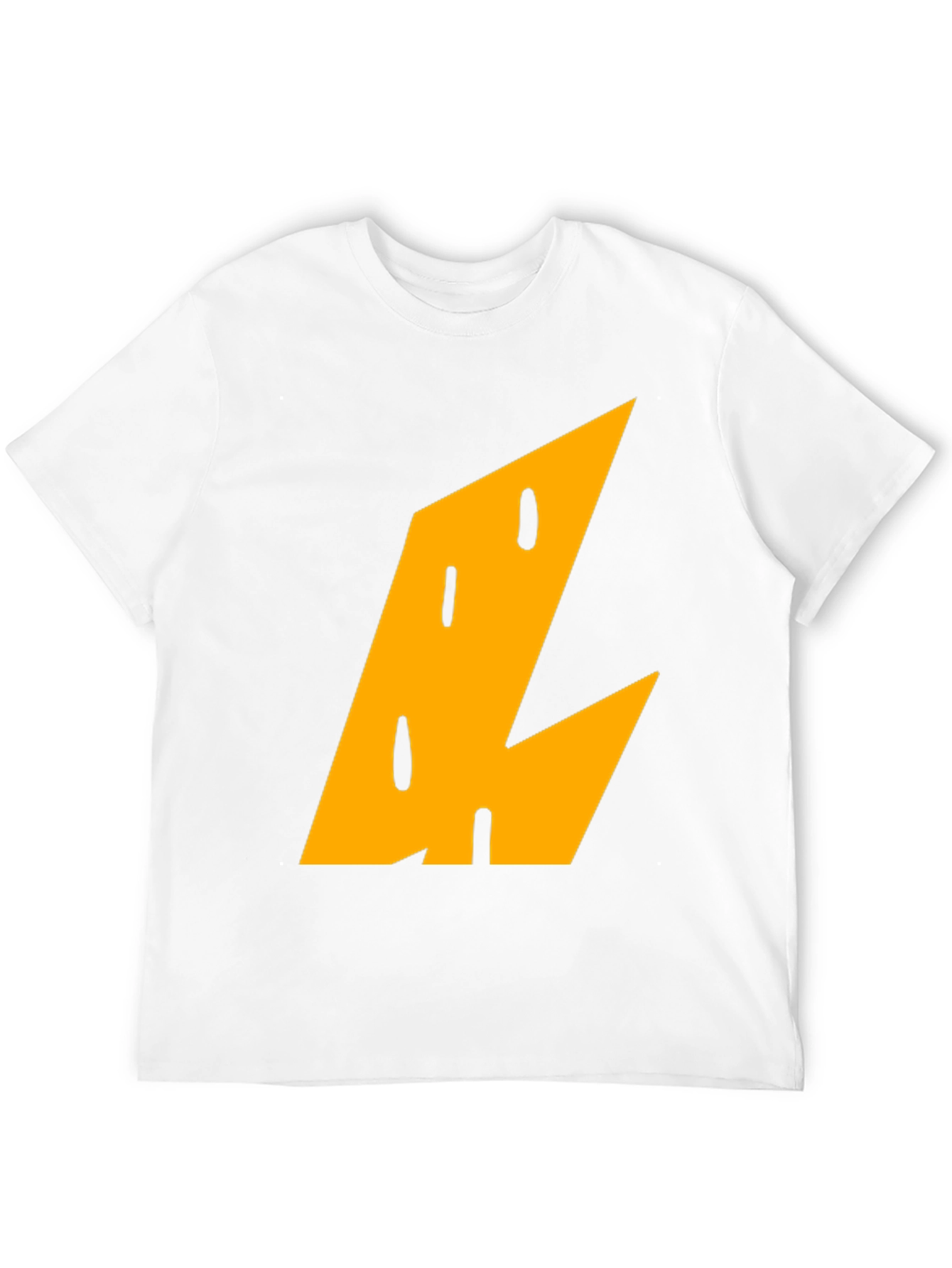 Black Abstract Graphic Print T-Shirt view 12