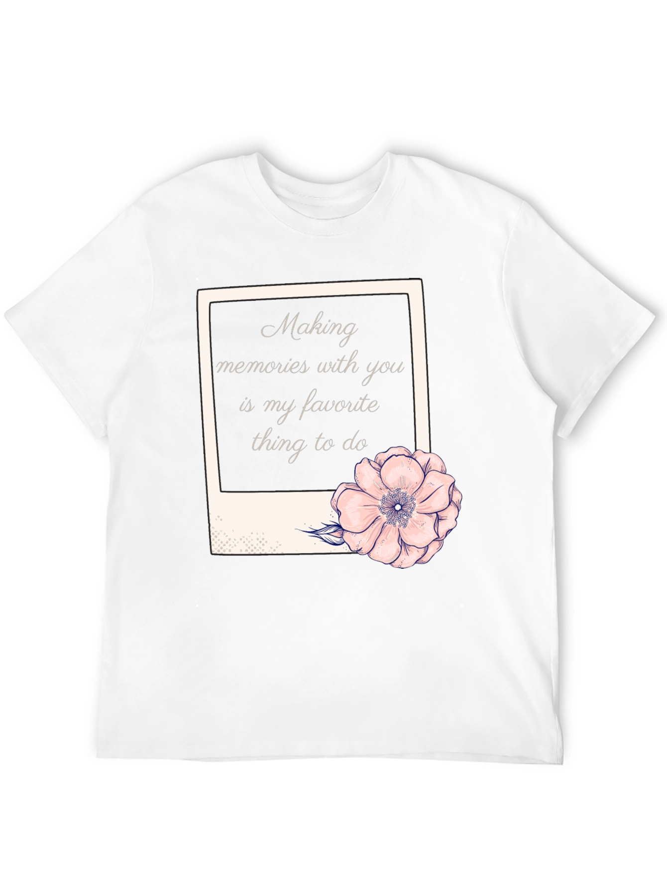 Black Making Memories Black Graphic Tee view 12