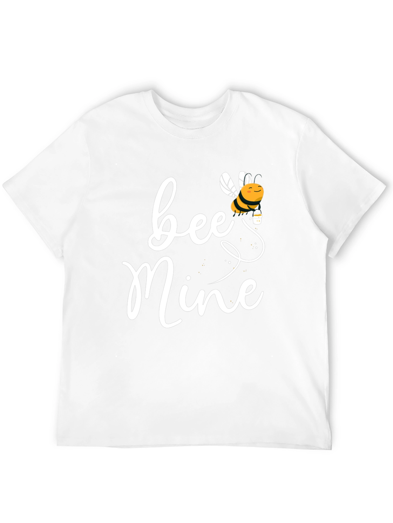 Black Bee Mine Graphic Tee - Valentine's Day Gift view 12