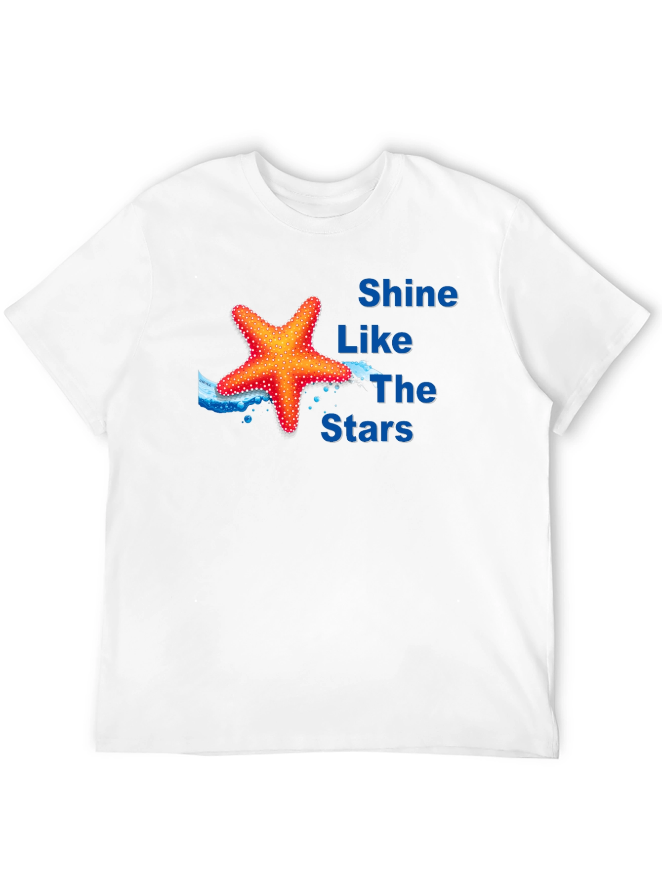 Black Shine Like The Stars Black Graphic T-Shirt view 12