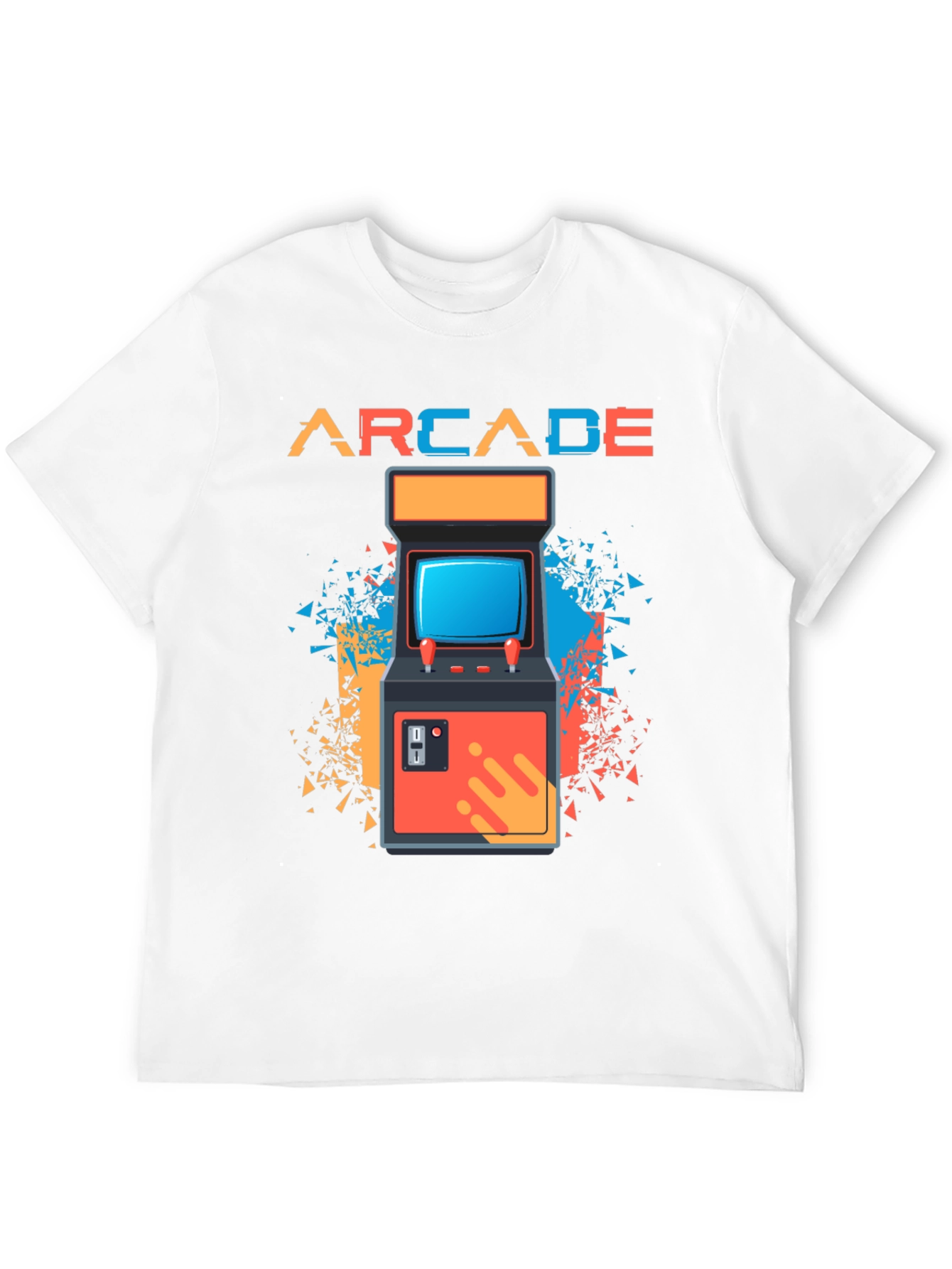 Black Arcade Gaming Retro T-Shirt - Classic Gamer Tee view 12