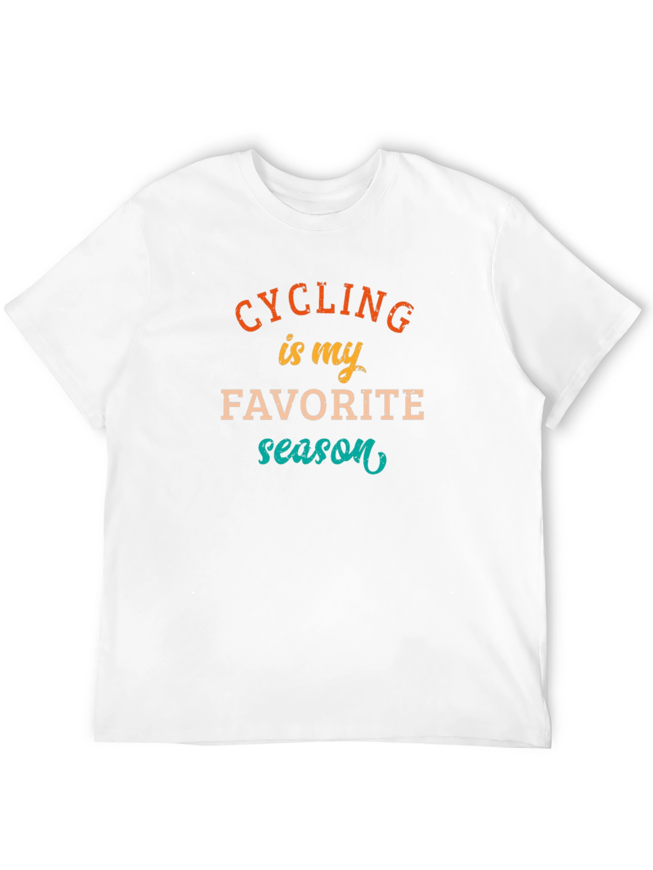 Black Cycling is My Favorite Season T-Shirt view 12