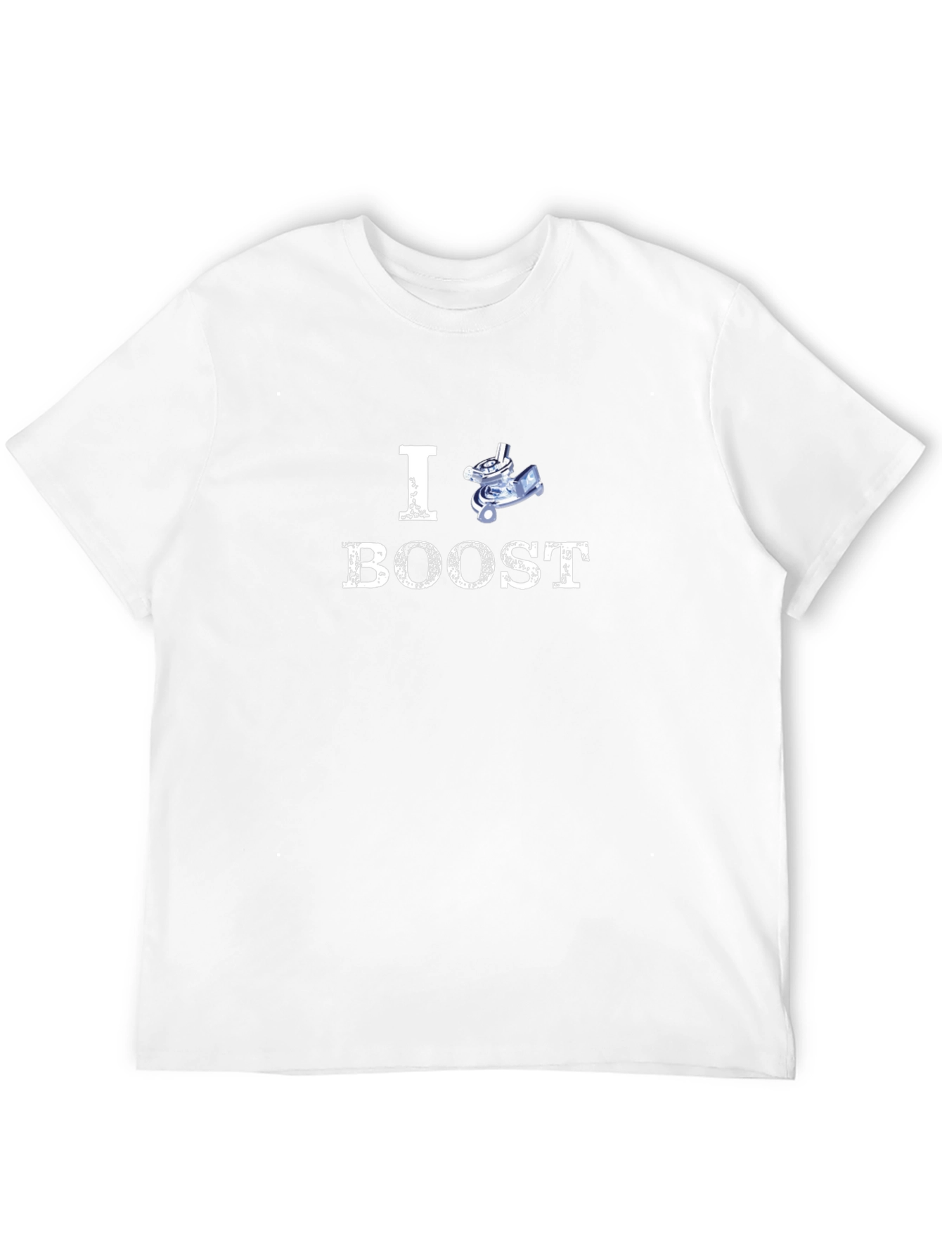 Black I Heart Boost T-Shirt - Turbocharged Style view 12