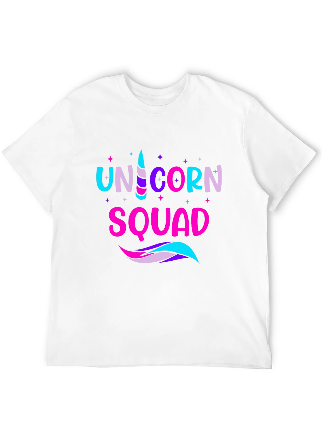 Black Unicorn Squad T-Shirt - Fun Graphic Tee view 12
