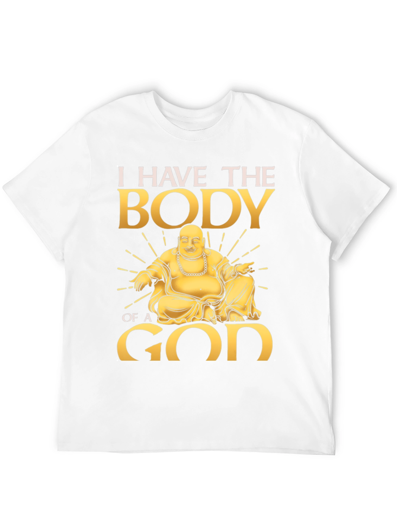 Body of a God Buddha Graphic T-Shirt - 12