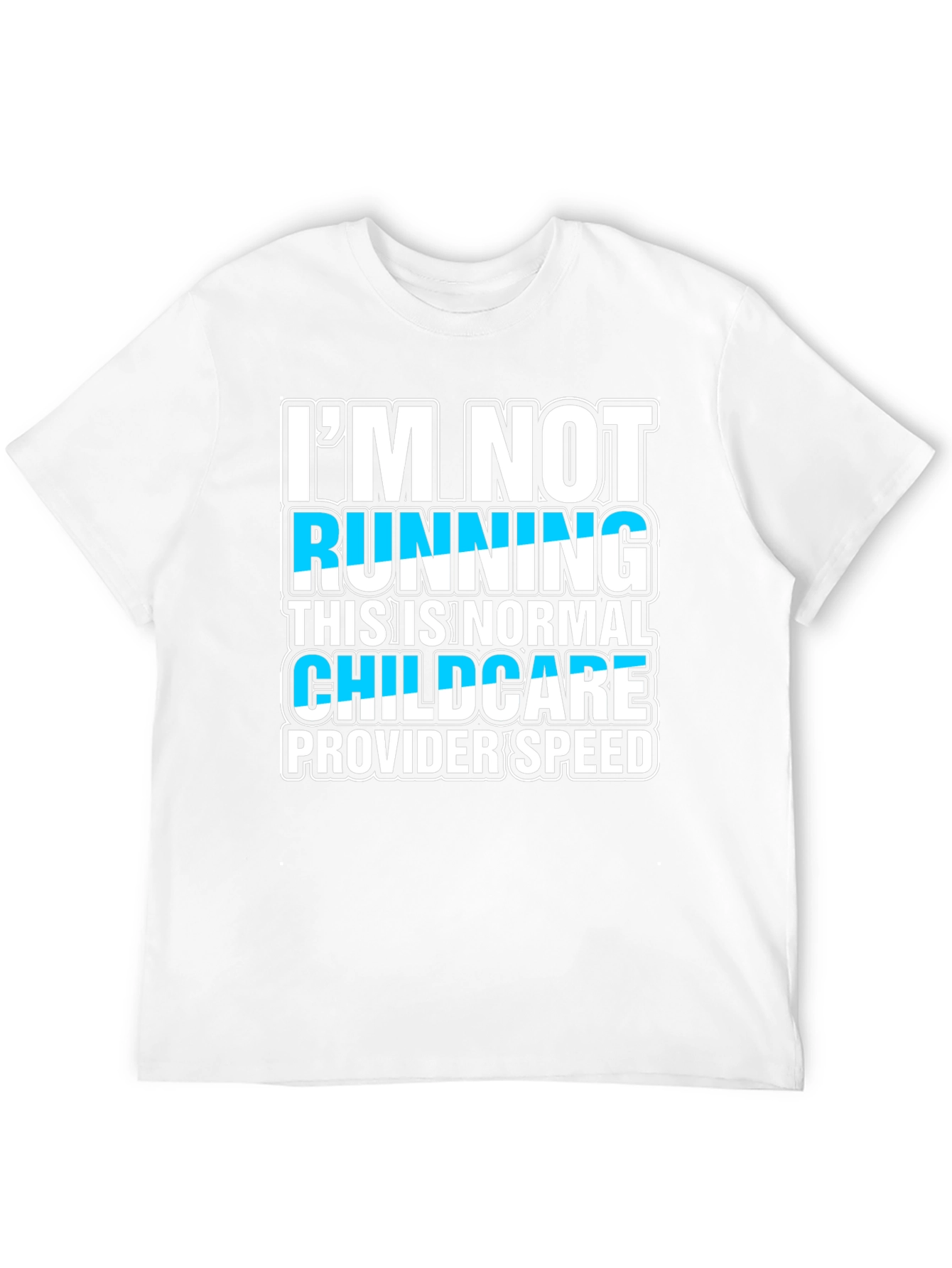 Black Childcare Provider Speed T-Shirt Funny Gift view 12