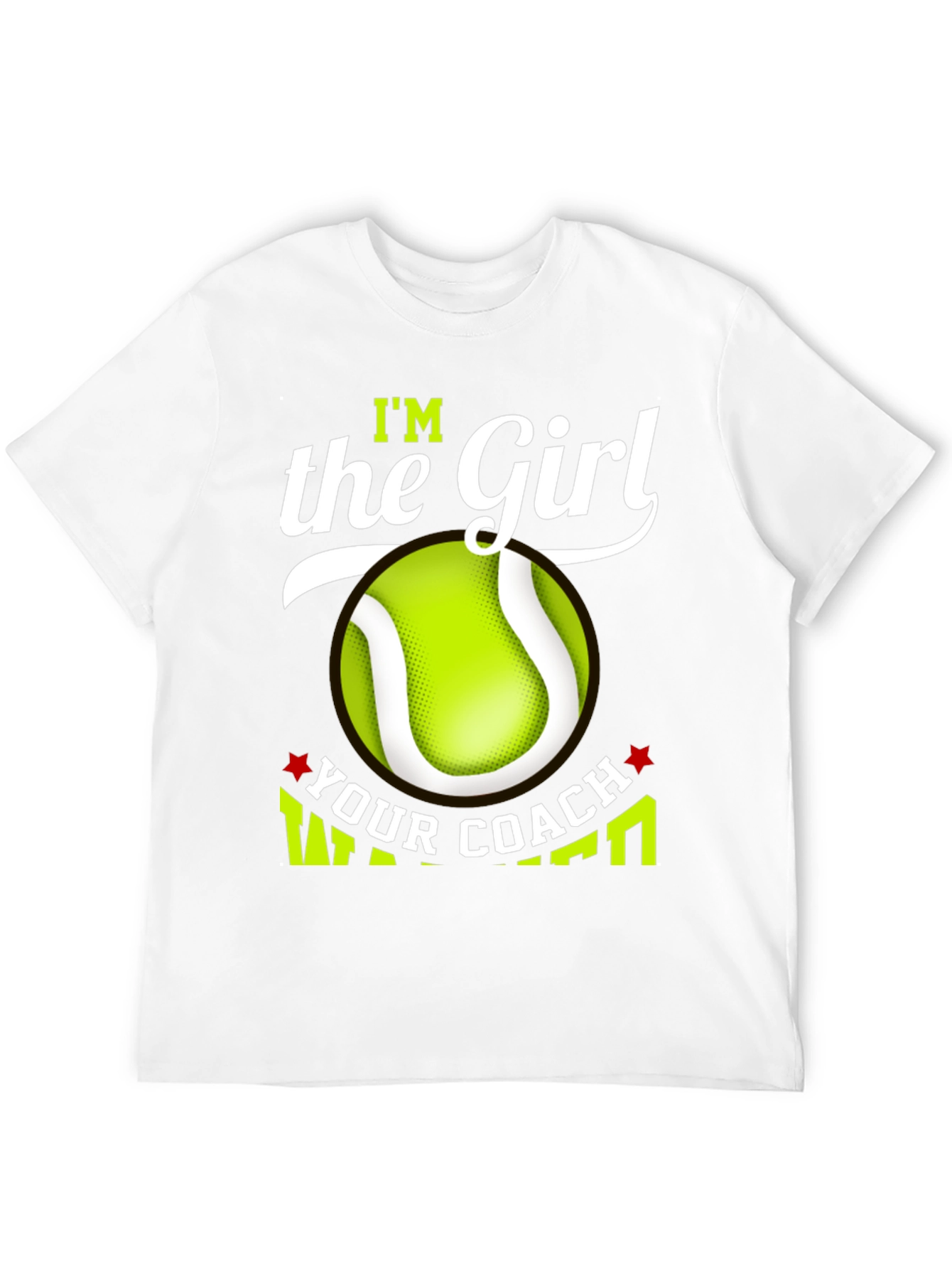 Black I'm the Girl Your Coach Warned You About T-Shirt view 12