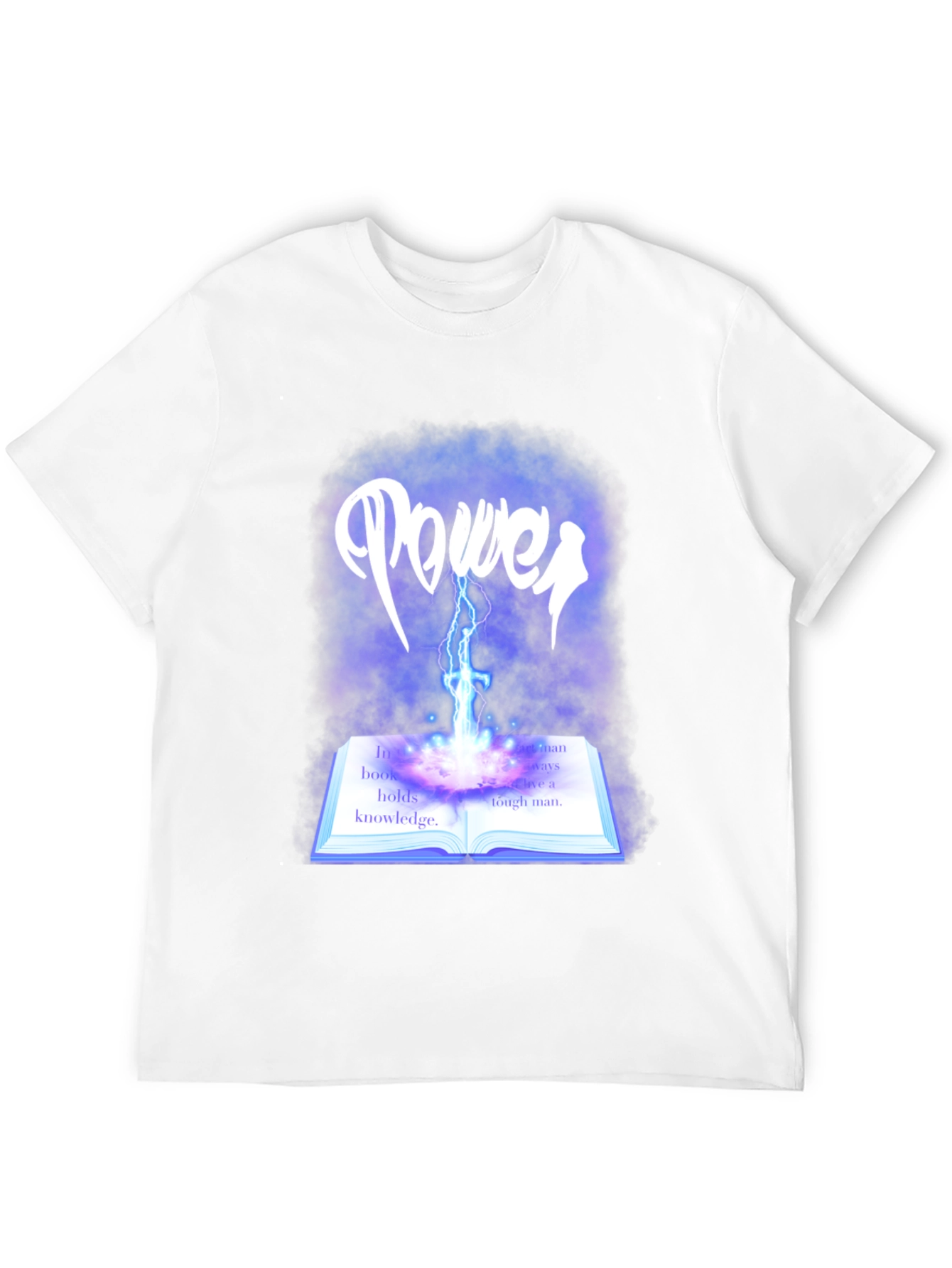 Black Power Knowledge Graphic Novelty T-Shirt view 12