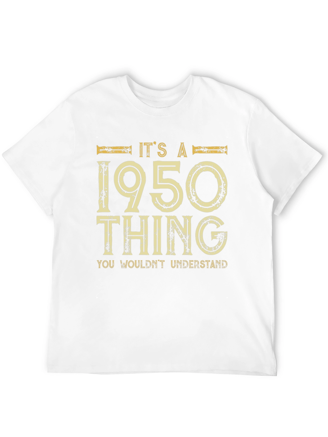 Black It's a 1950 Thing T-Shirt view 12
