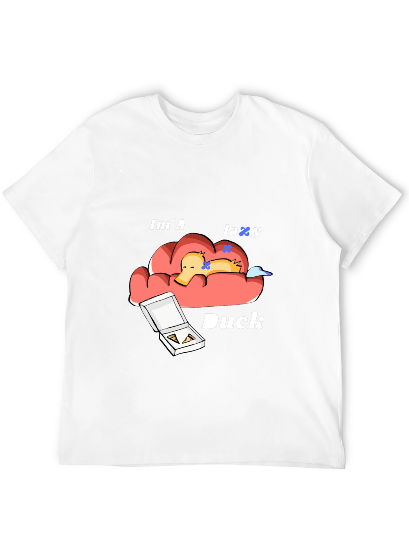 Black Lazy Duck Graphic T-Shirt - Comfort & Style view 12