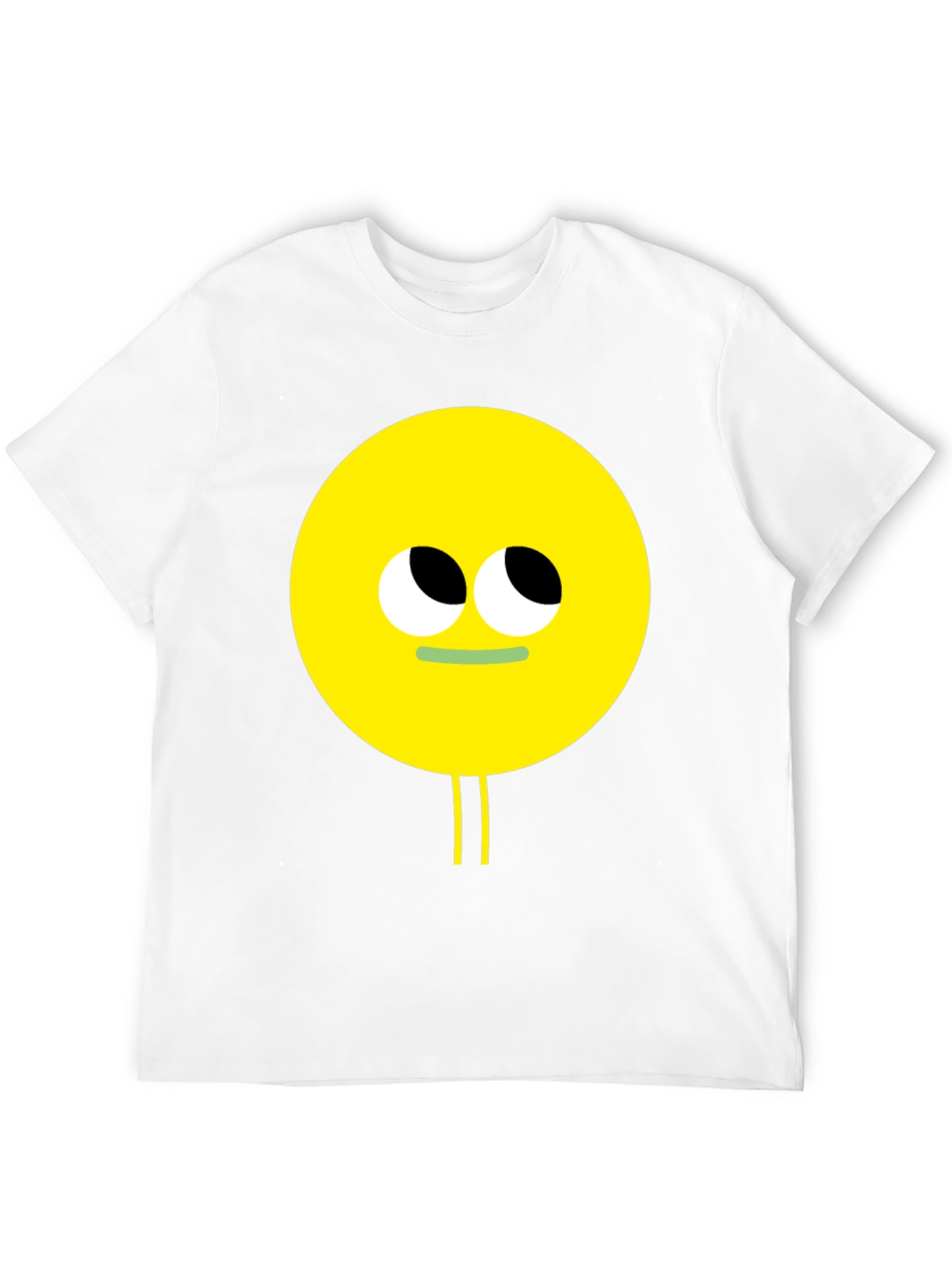 Black Funny Googly Eyes Graphic Tee - Black view 12