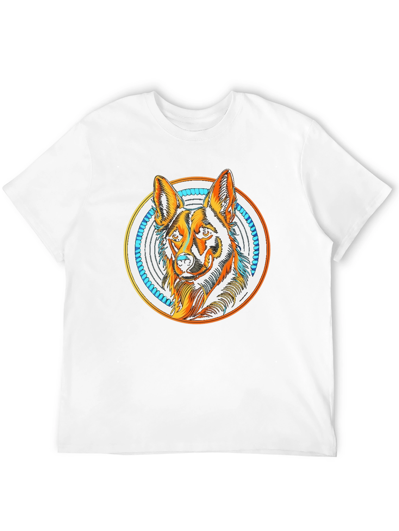 Black Dog Graphic Tee - Cool Canine Design view 12