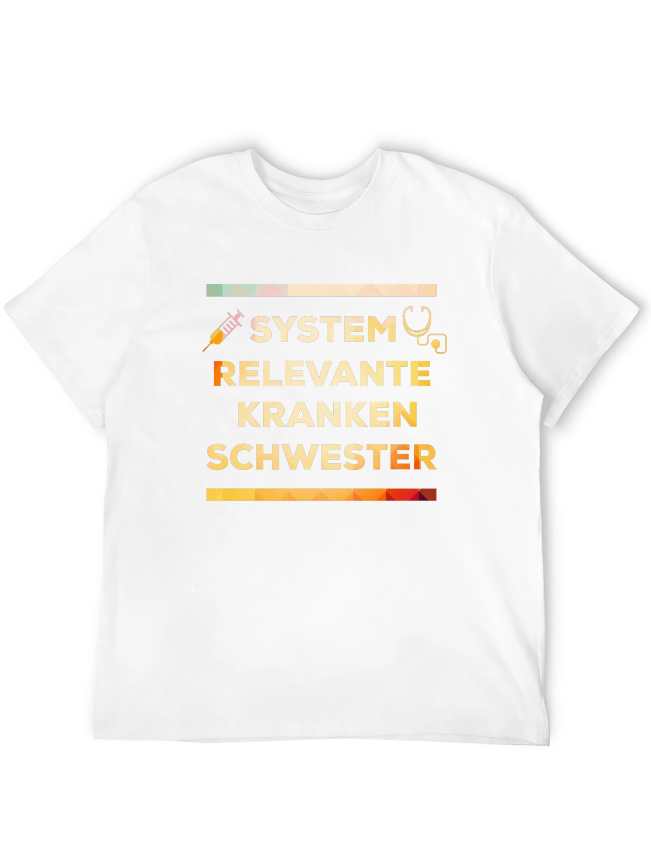 Black System Relevant Nurse T-Shirt - Black Unisex Tee view 12