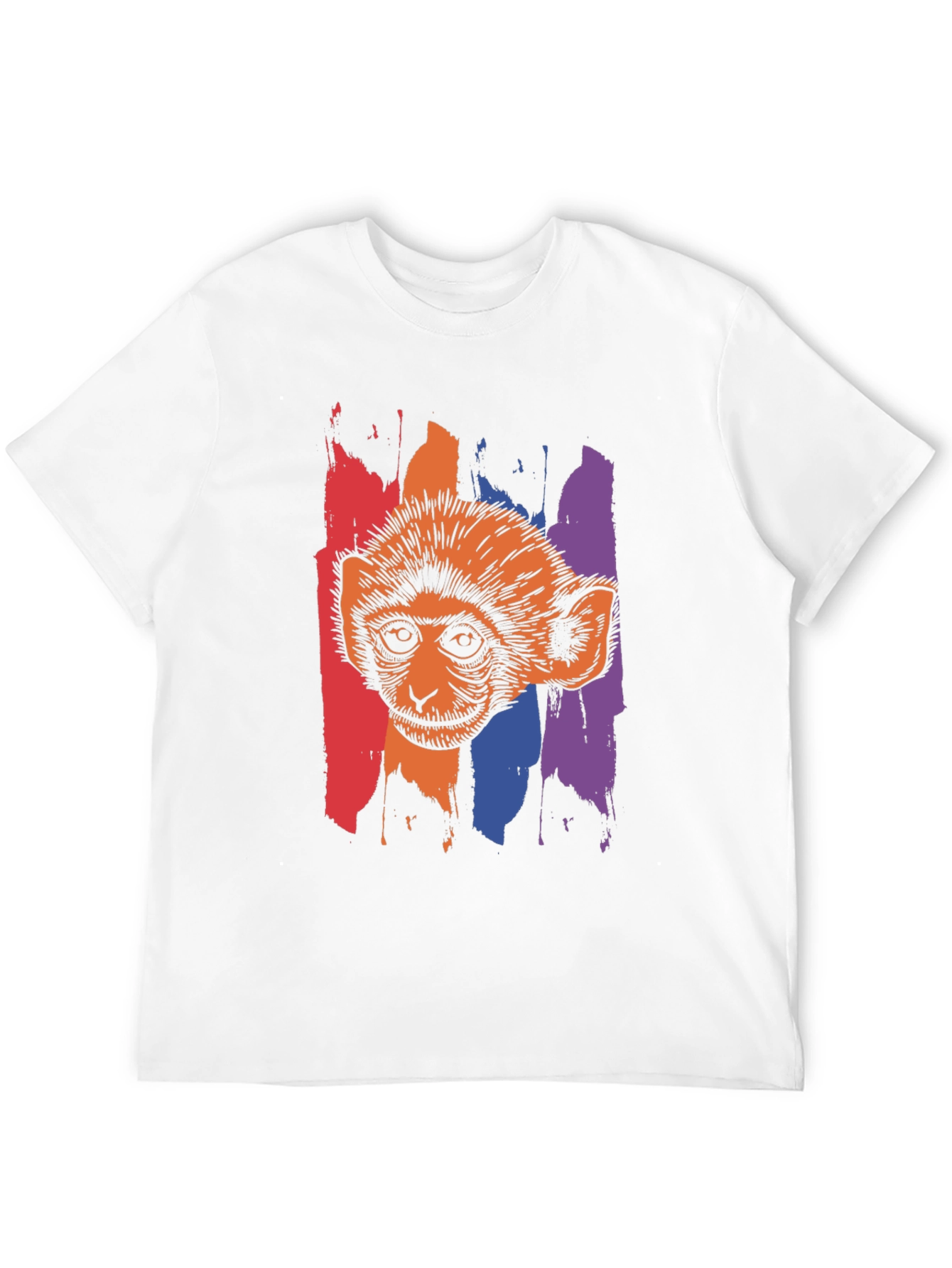 Black Monkey Graphic Print Black T-Shirt view 12