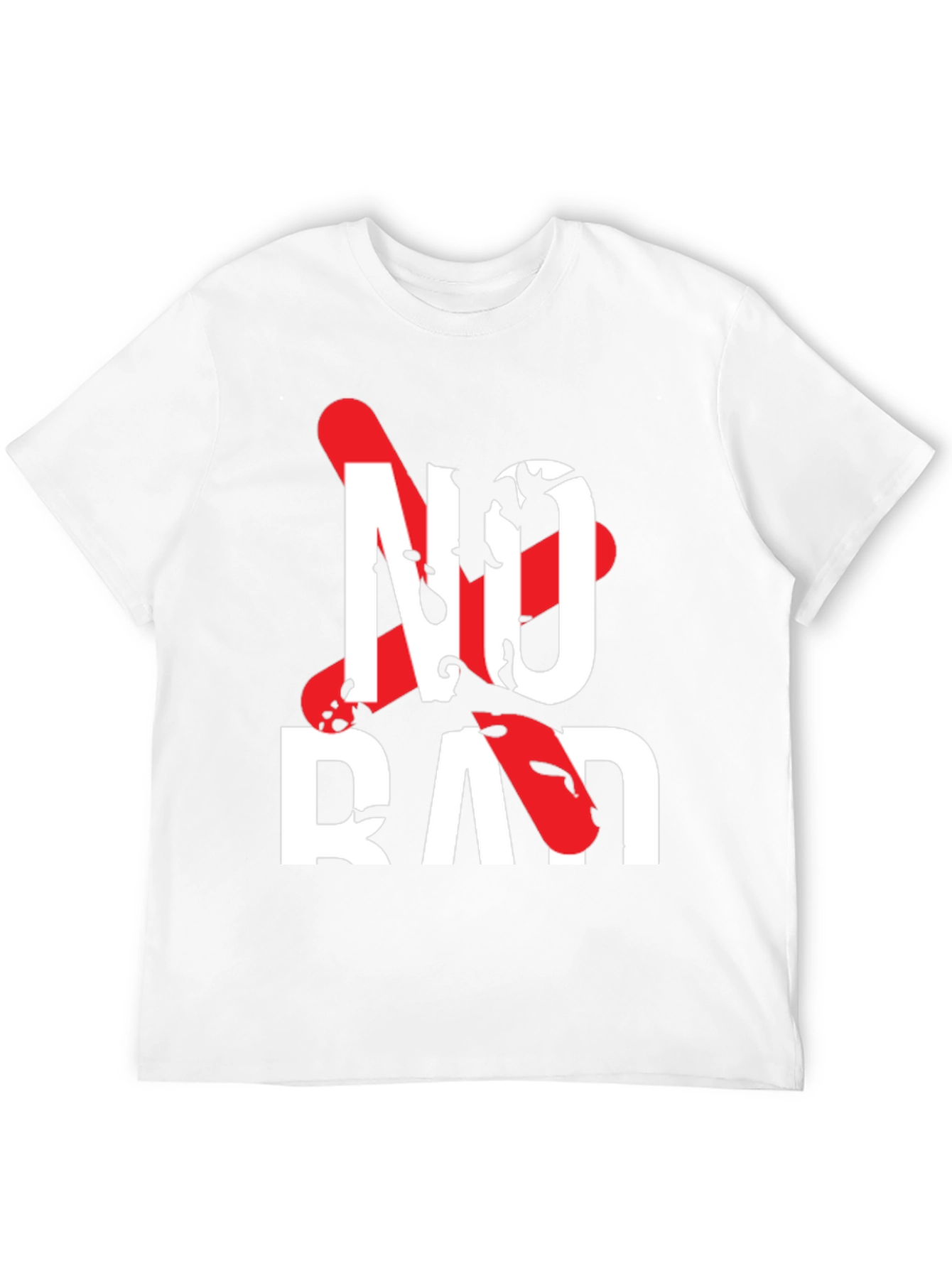 Black No Rad T-Shirt - Bold Graphic Tee view 12