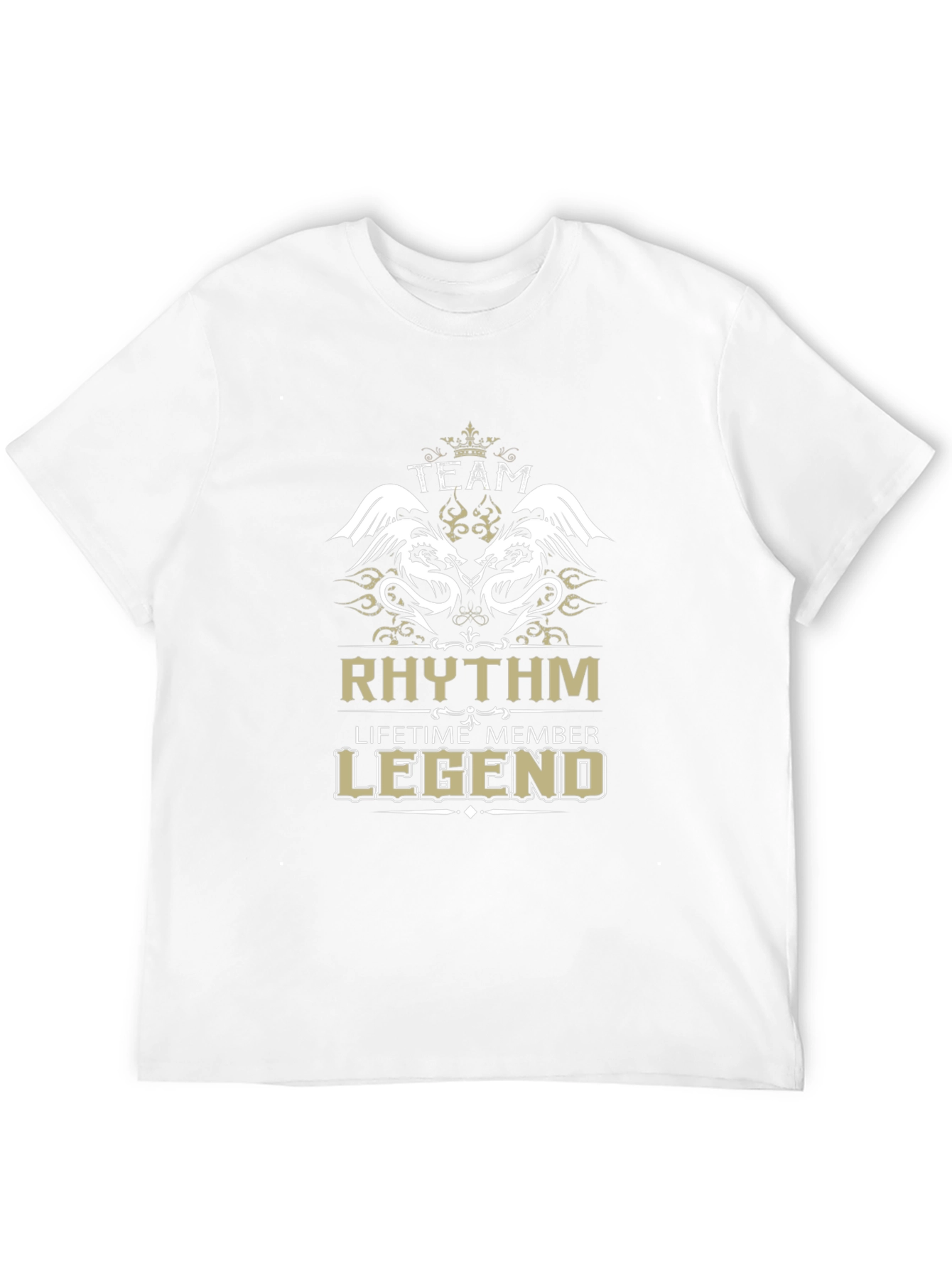Black Team Rhythm Lifetime Member Legend T-Shirt view 12