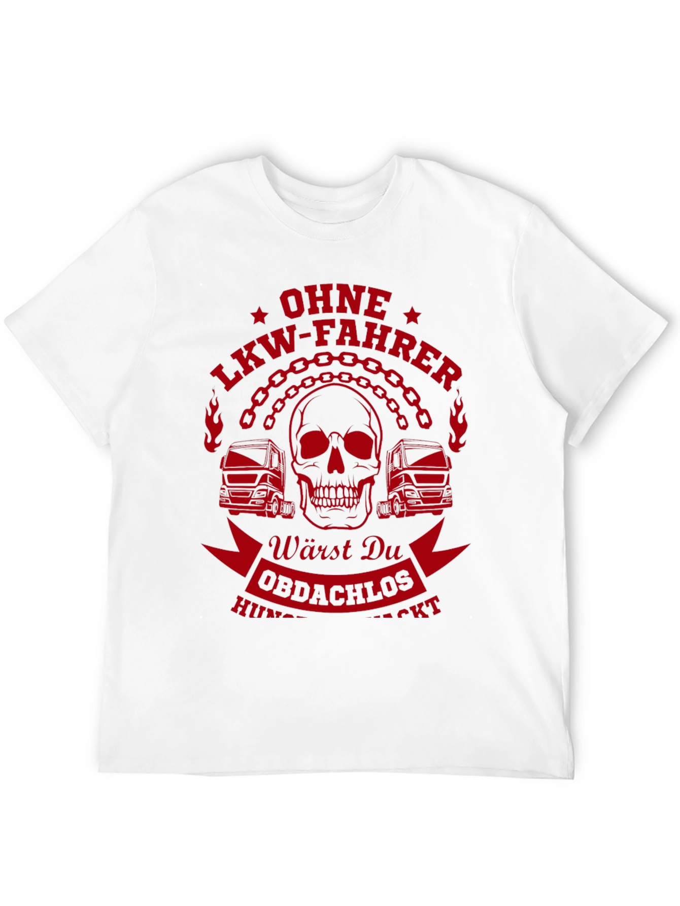 Black Truck Driver T-Shirt - Ohne LKW-Fahrer view 12